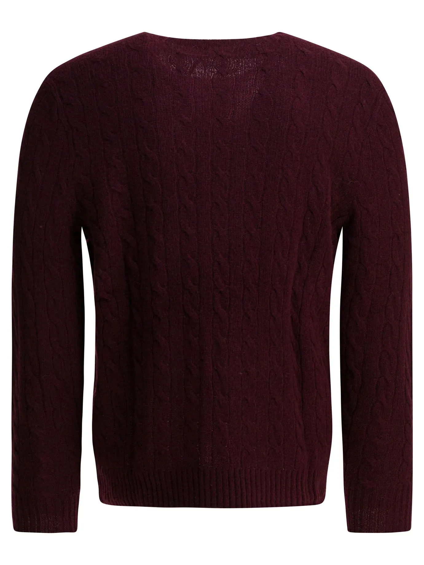 Wool And Cashmere Sweater Knitwear Bordeaux sold by Wanan Luxury product image thumbnail 2