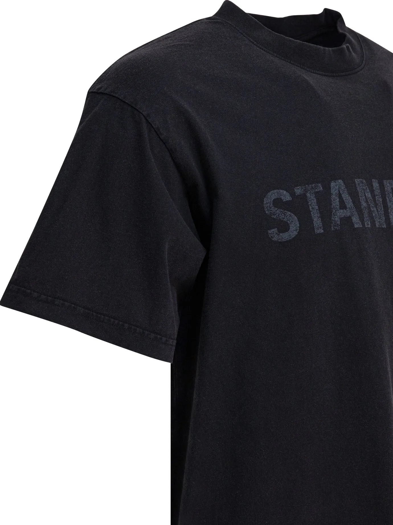 Standard T-Shirts Black sold by Wanan Luxury product image thumbnail 4