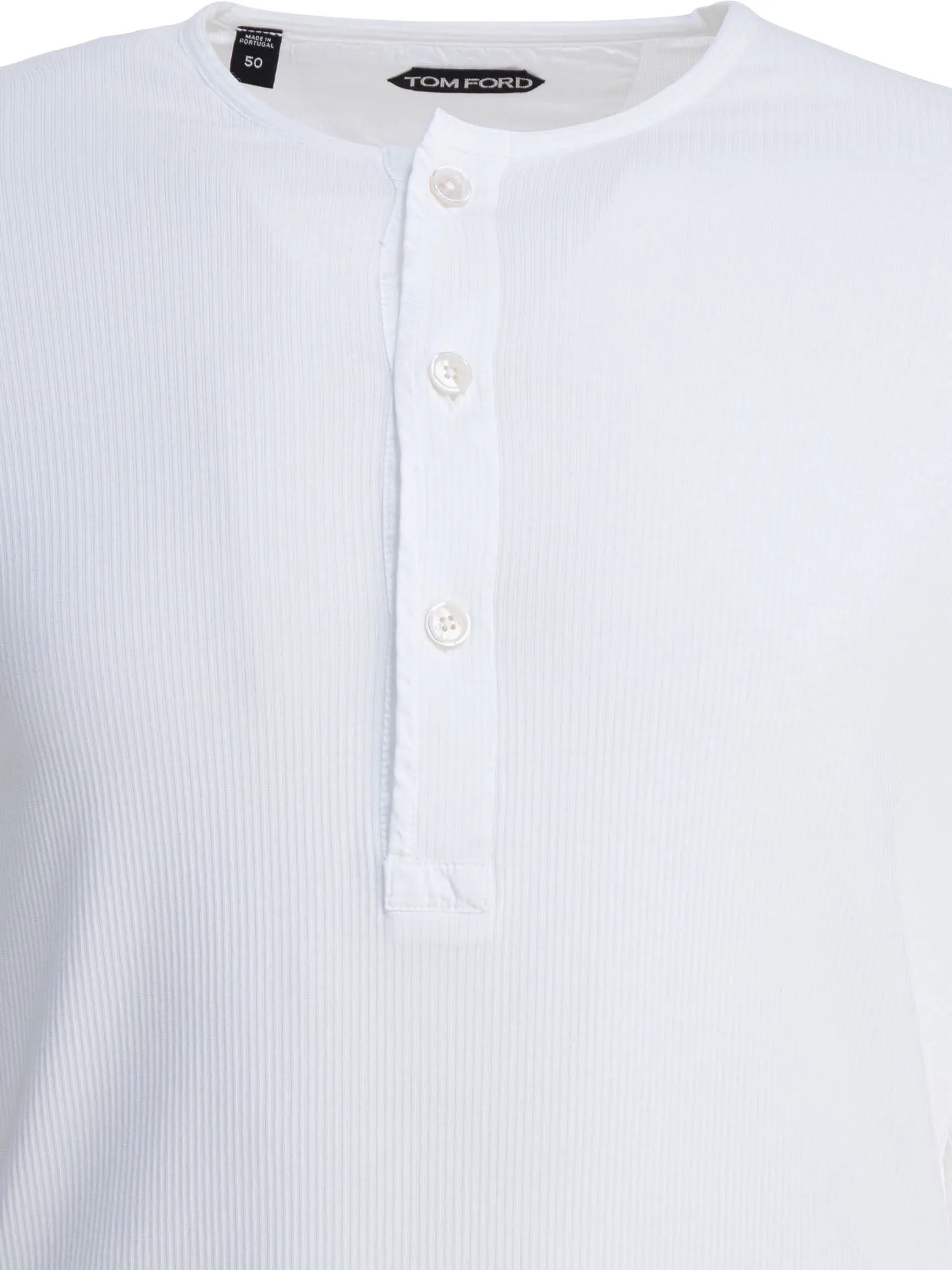 Henley T-Shirts White sold by Wanan Luxury product image thumbnail 3