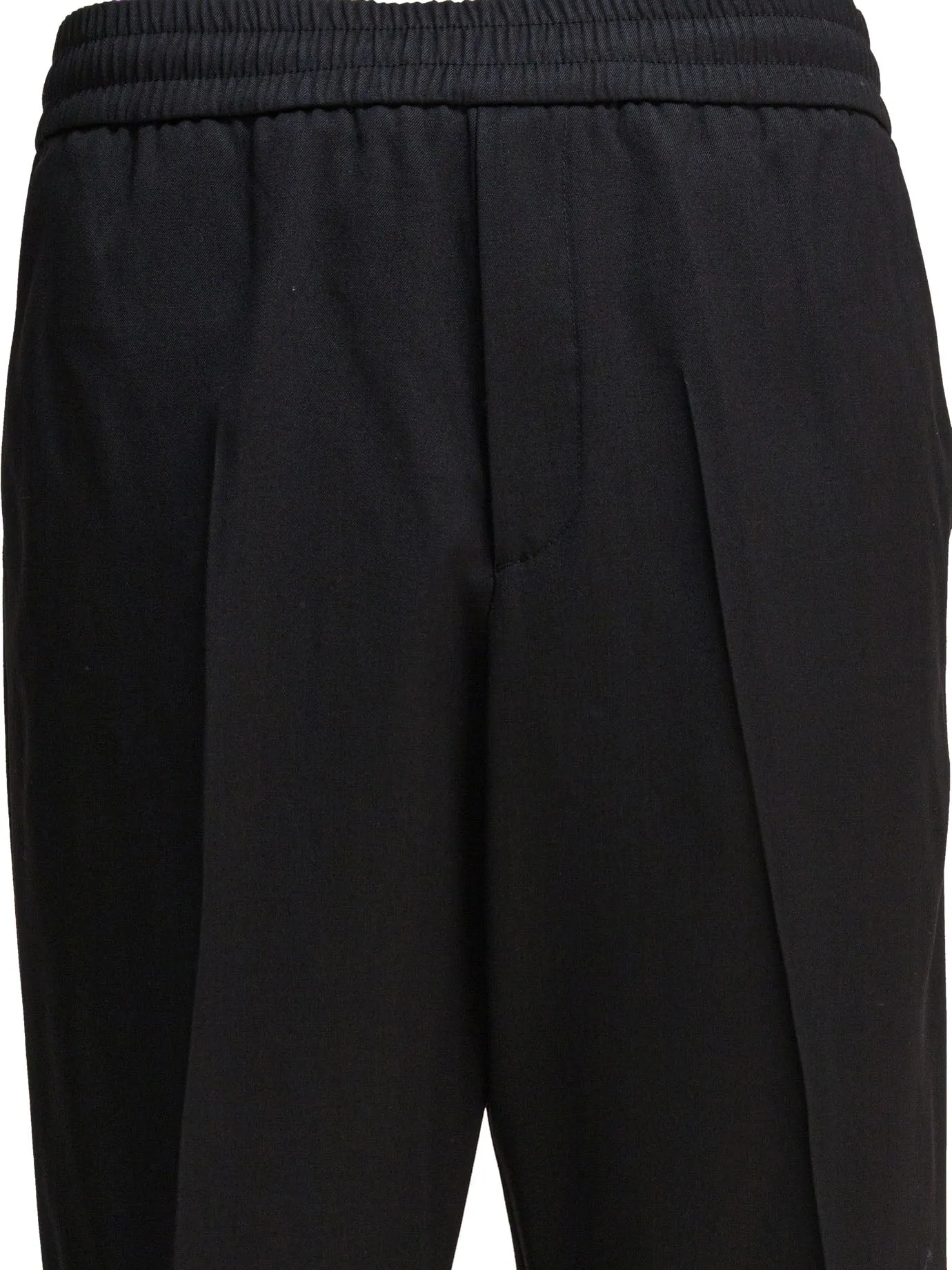 Wool Jogging Pants Trousers Black sold by Wanan Luxury product image thumbnail 3