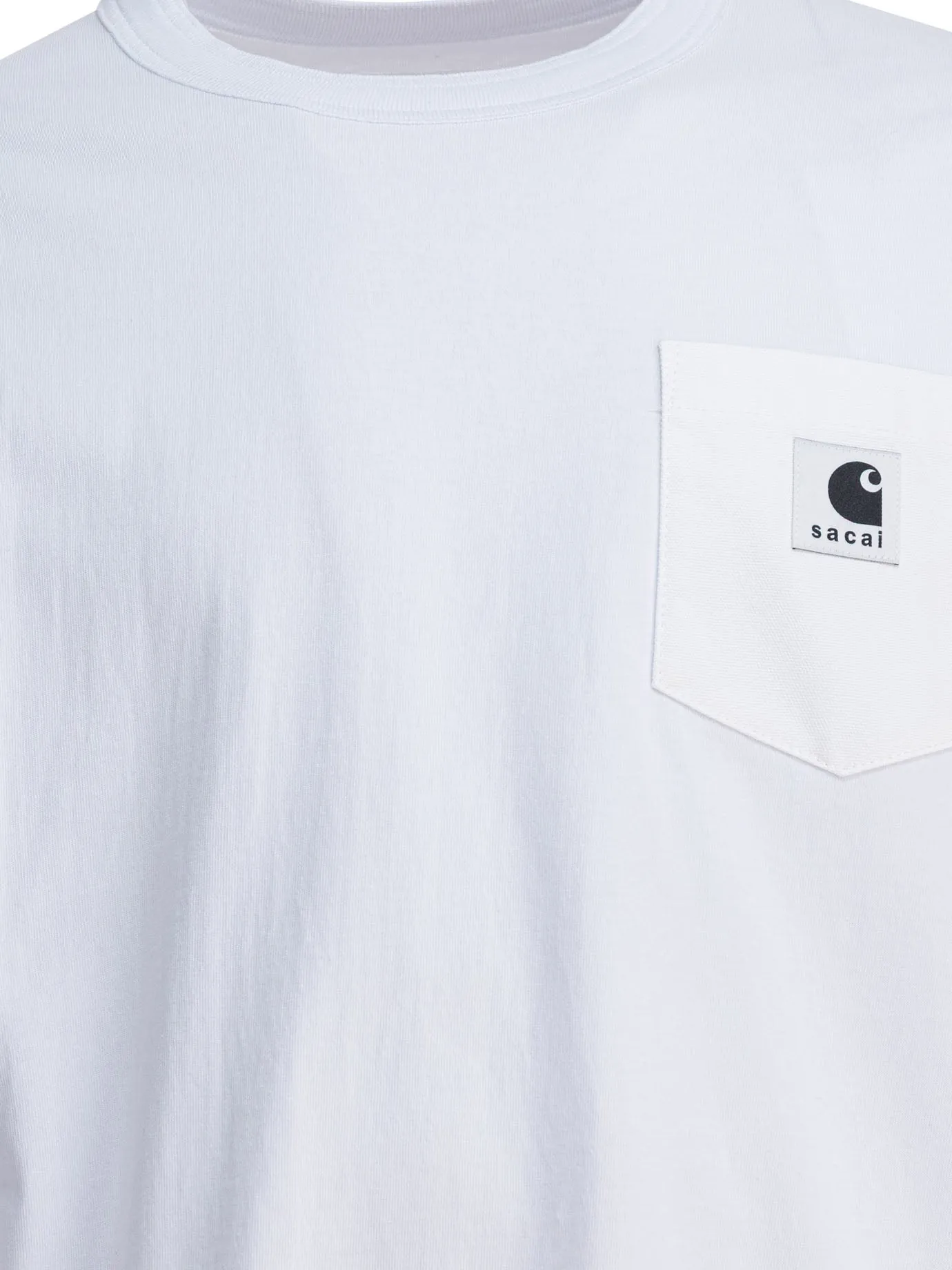 Sacai X Carhartt Wip T-Shirts White sold by Wanan Luxury product image thumbnail 3