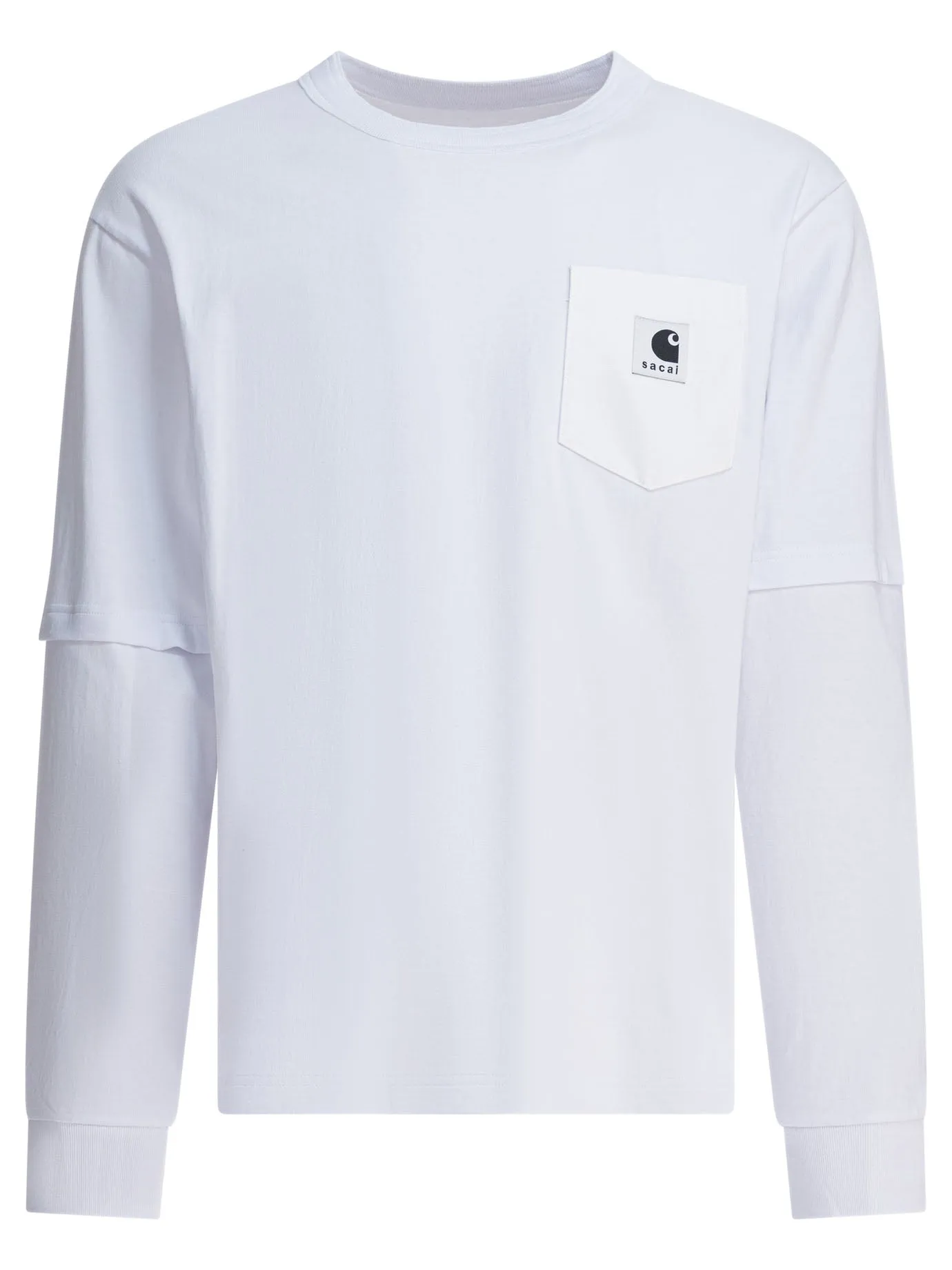 Sacai X Carhartt Wip T-Shirts White sold by Wanan Luxury
