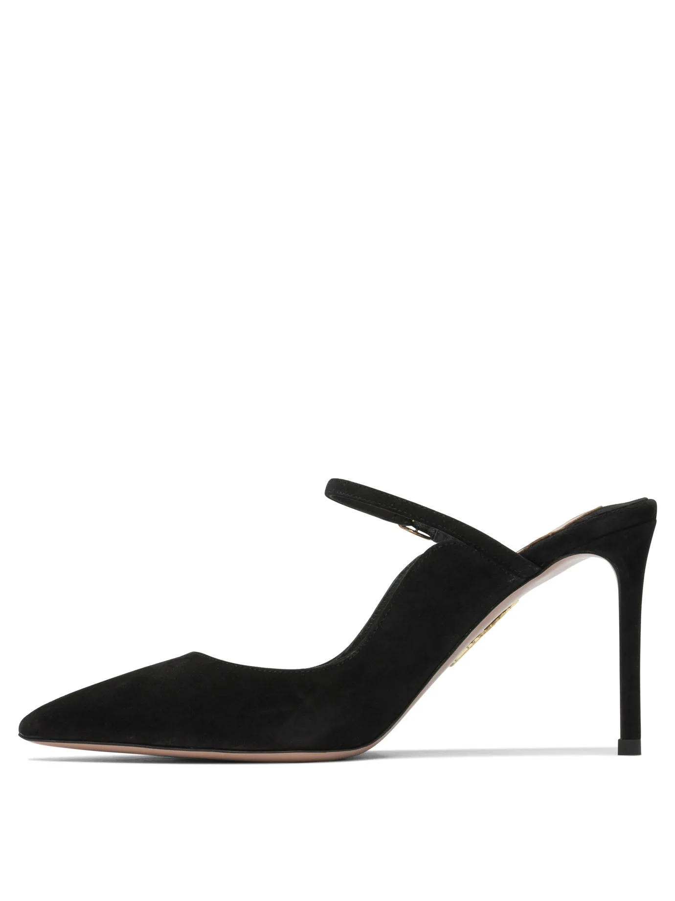 Mary Jane Mule With Heel 80mm Heeled Shoes Black sold by Wanan Luxury product image thumbnail 3