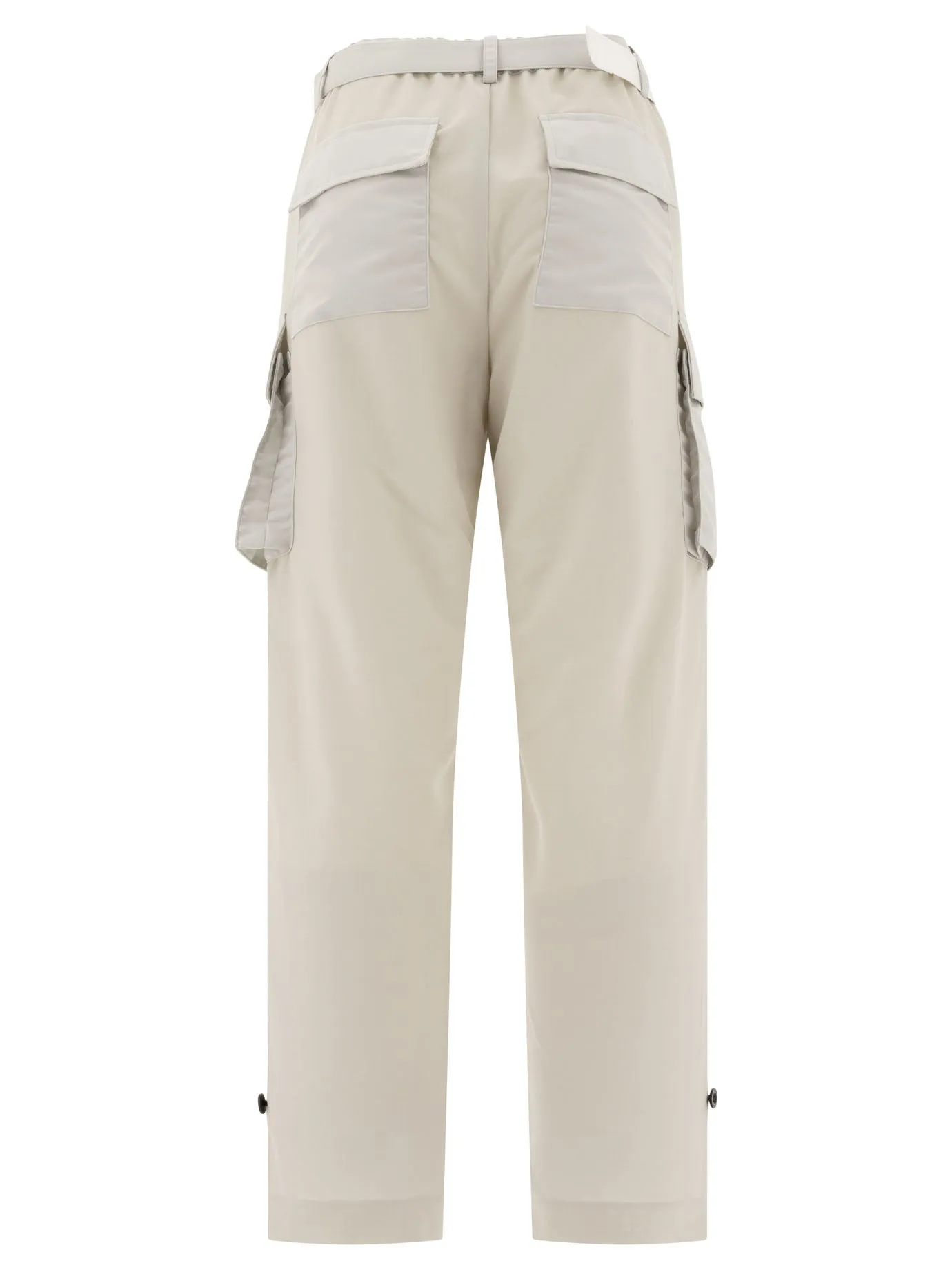 Belted Cargo Trousers Beige sold by Wanan Luxury product image thumbnail 2