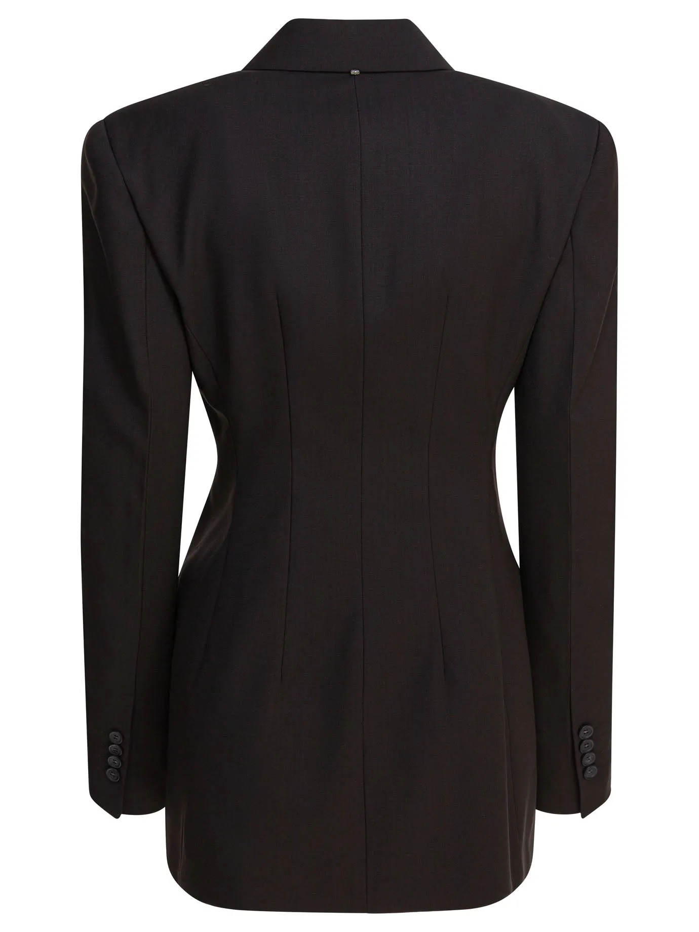 Double-Breasted Wool Blazer Jackets And Coats Brown sold by Wanan Luxury product image thumbnail 2