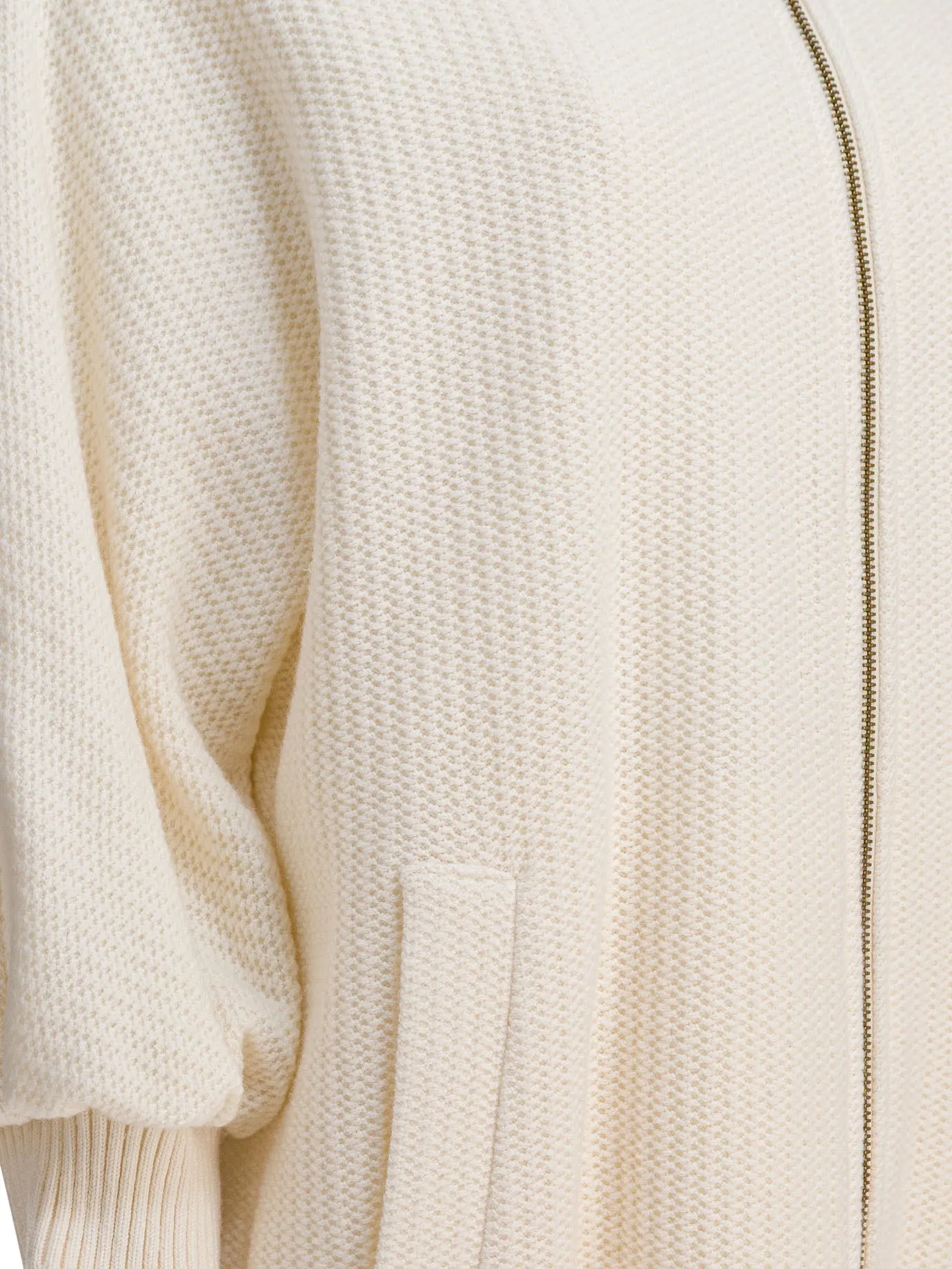 Wool And Cashmere Jacket Jackets And Coats White sold by Wanan Luxury product image thumbnail 4