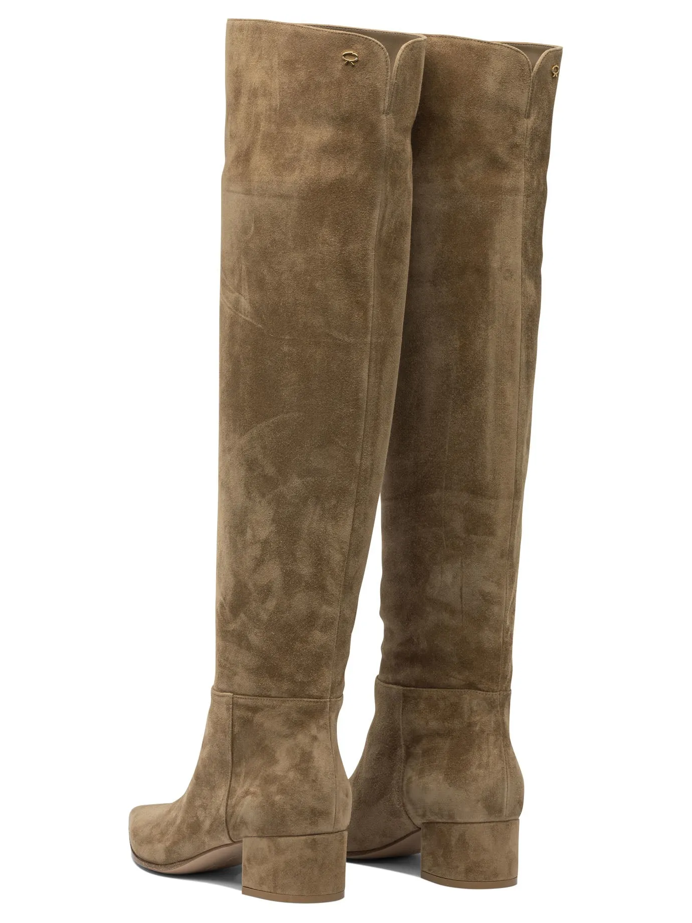 Suede 45mm Boots Beige sold by Wanan Luxury product image thumbnail 4