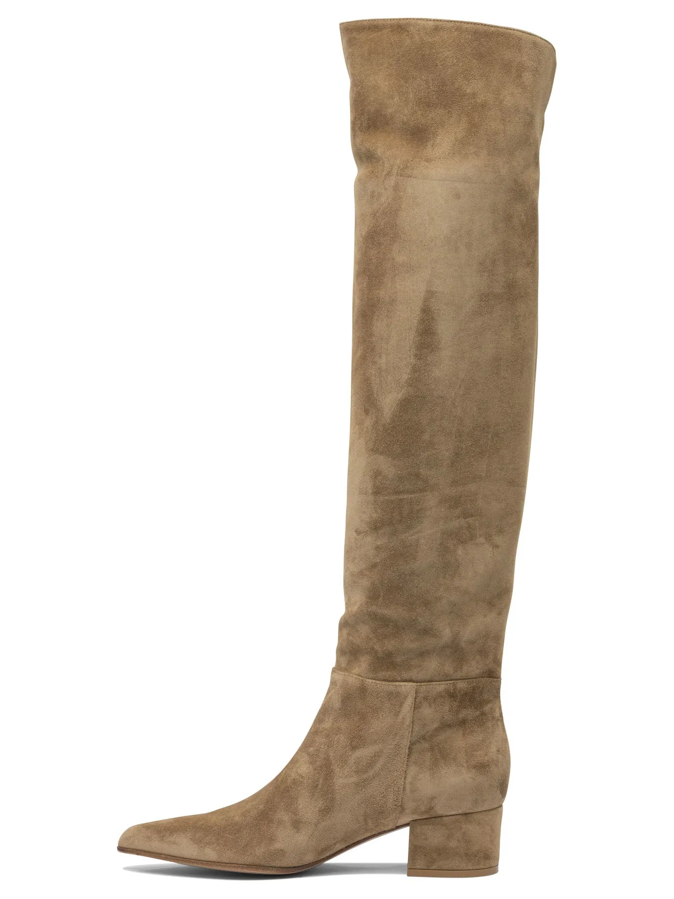 Suede 45mm Boots Beige sold by Wanan Luxury product image thumbnail 3