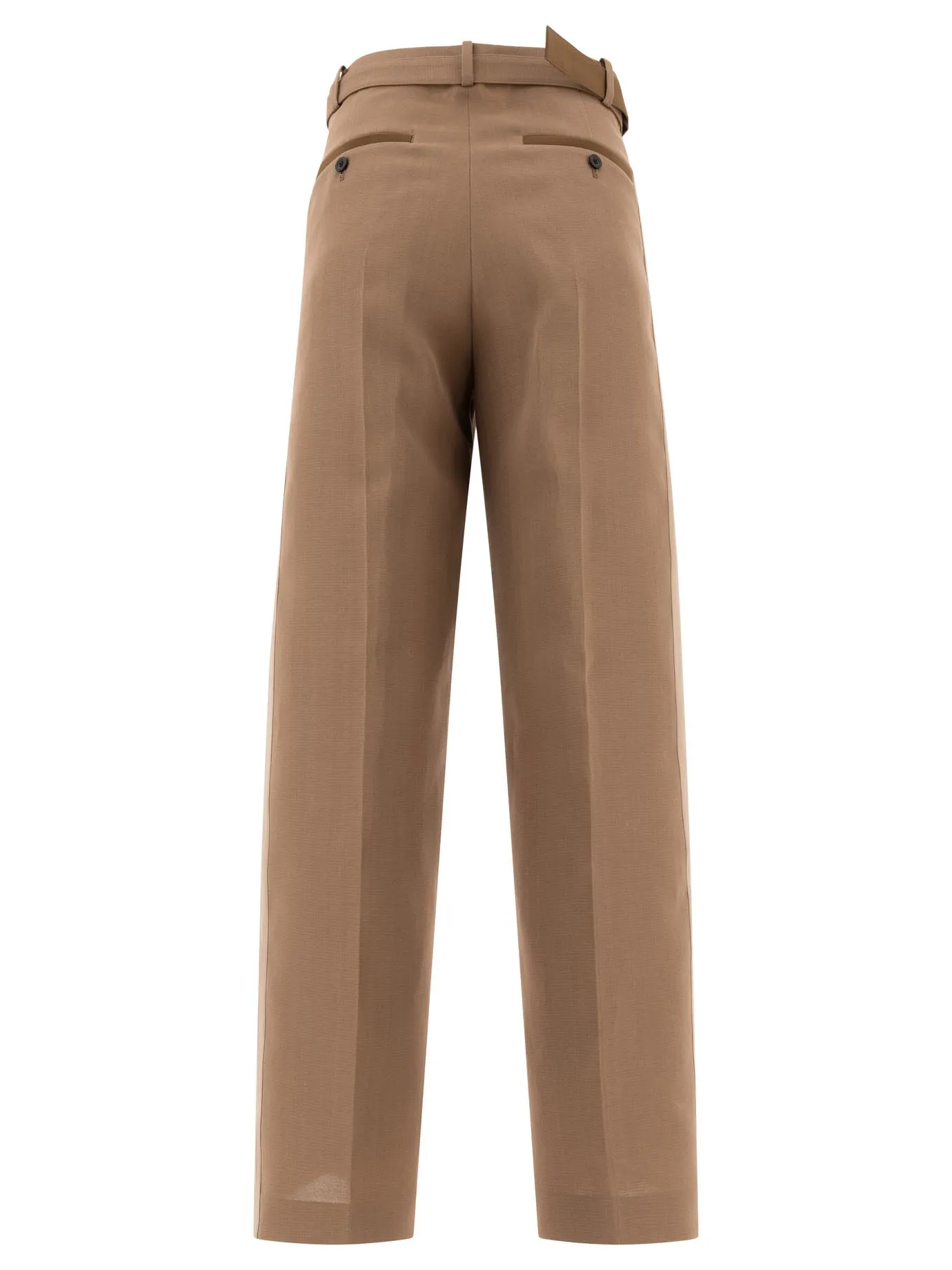 Tailored Belted Trousers Beige sold by Wanan Luxury product image thumbnail 2