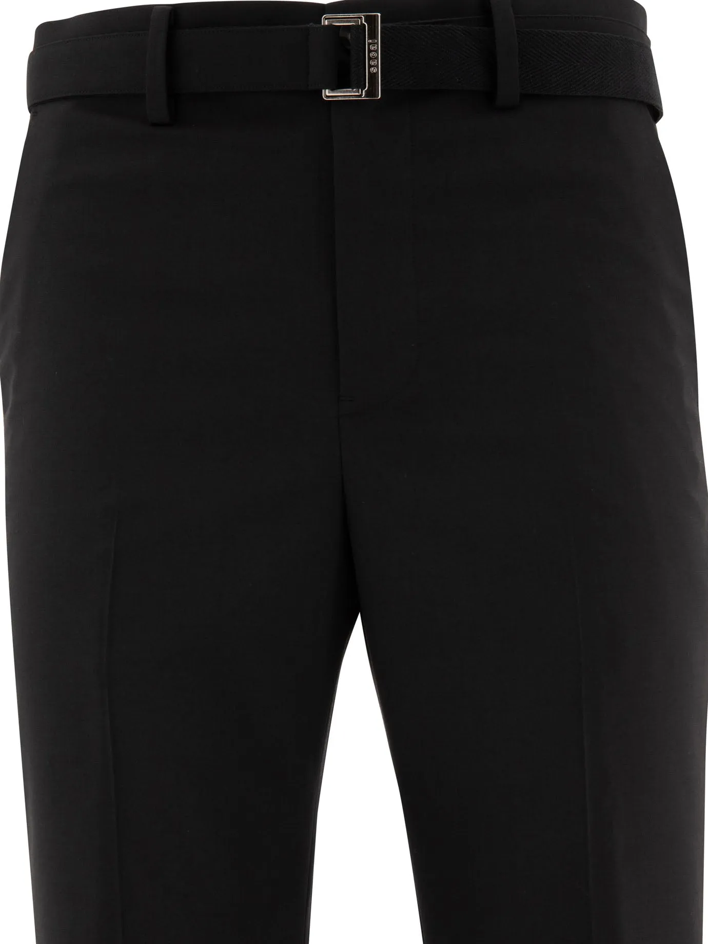Belted Trousers Black sold by Wanan Luxury product image thumbnail 3