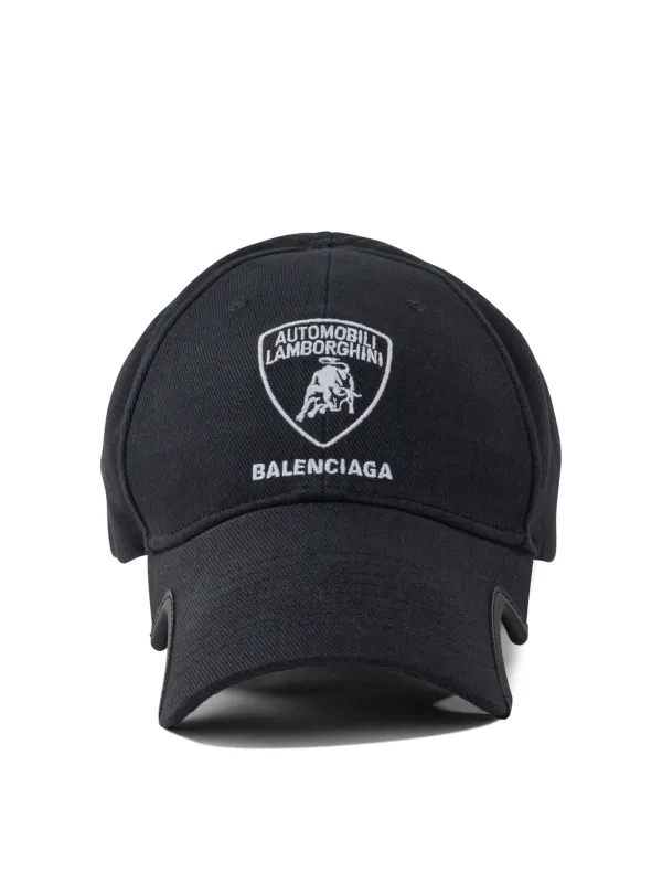 Automibili Lamborghini Hats Black made by Balenciaga