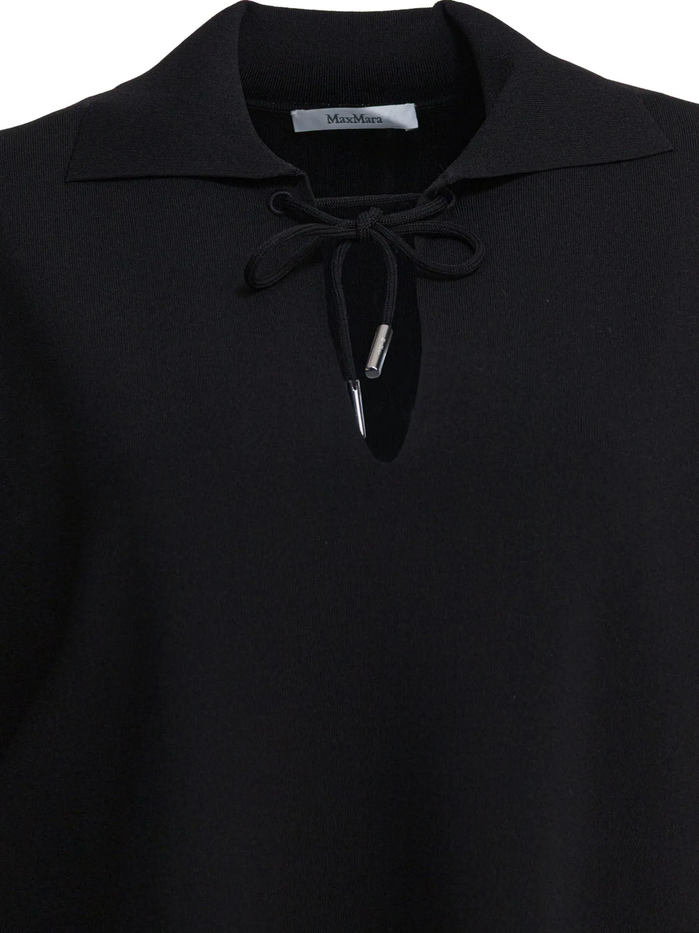 Short-Sleeved Viscose Crepe Shirt Shirts Black sold by Wanan Luxury product image thumbnail 3