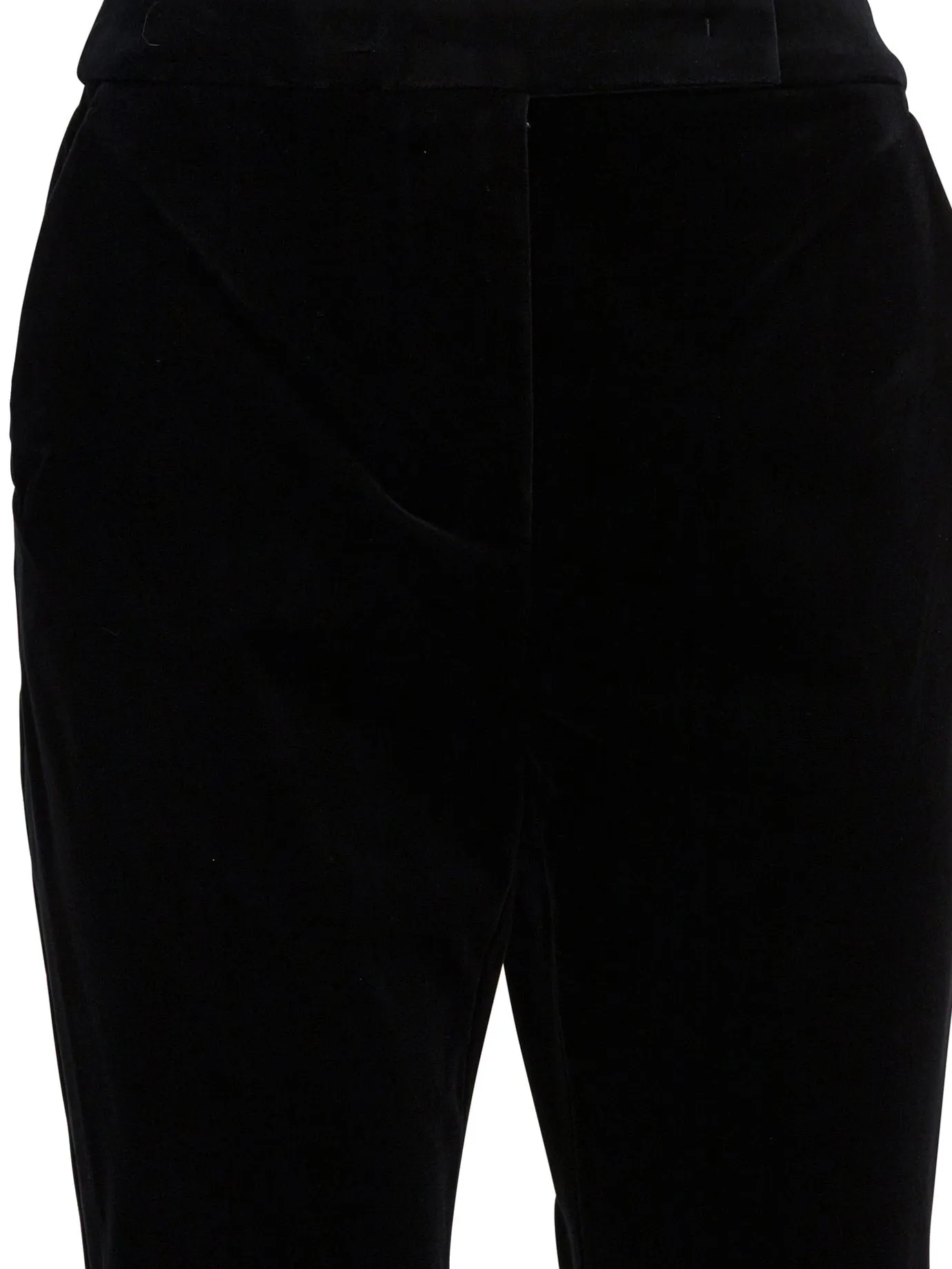 Velvet Pants Trousers Black sold by Wanan Luxury product image thumbnail 3