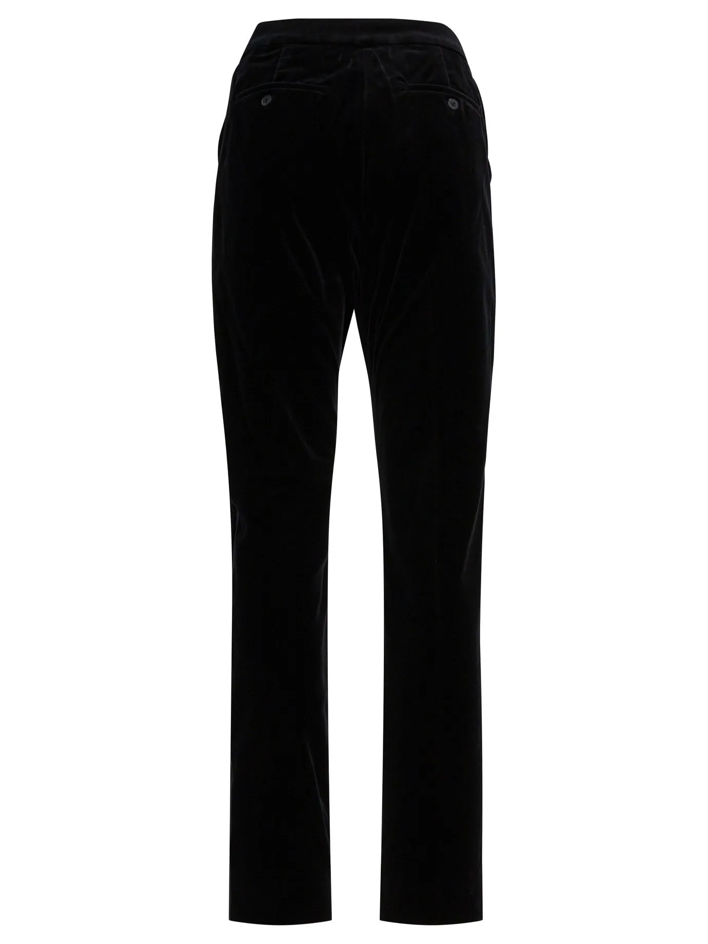 Velvet Pants Trousers Black sold by Wanan Luxury product image thumbnail 2