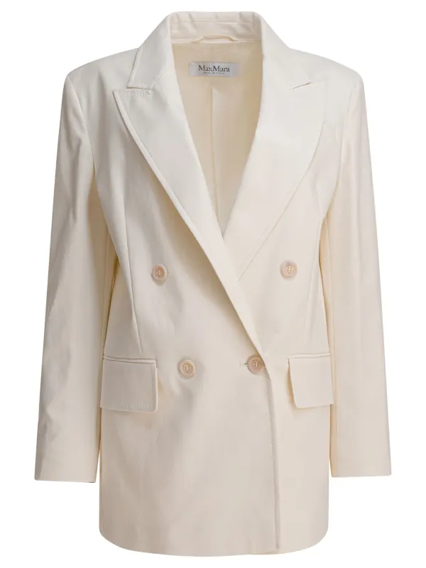 Olimpia Jackets And Coats White sold by Wanan Luxury
