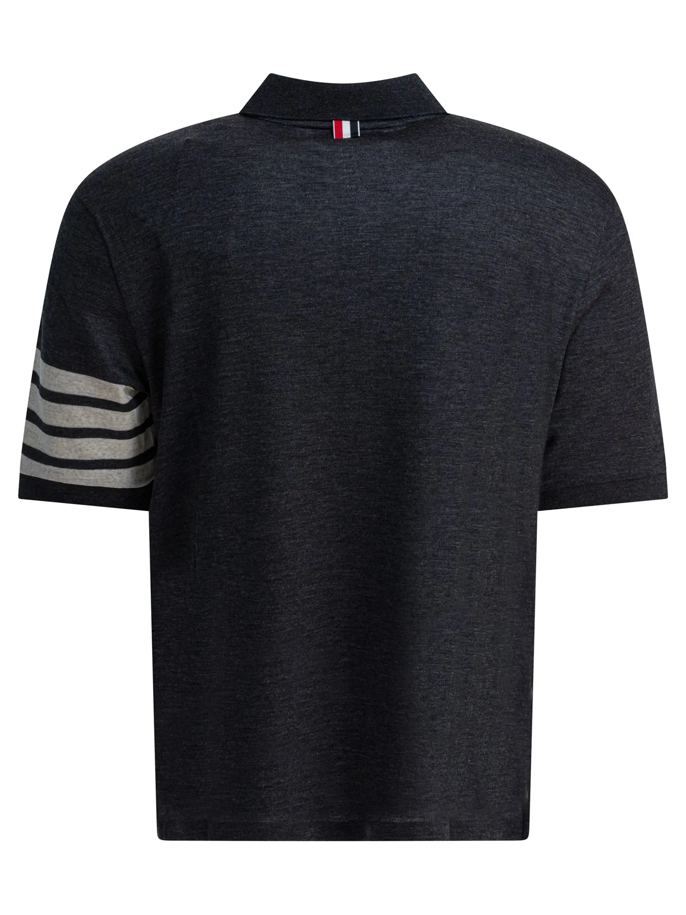 4-Bar Polo Shirts Grey sold by Wanan Luxury product image thumbnail 2