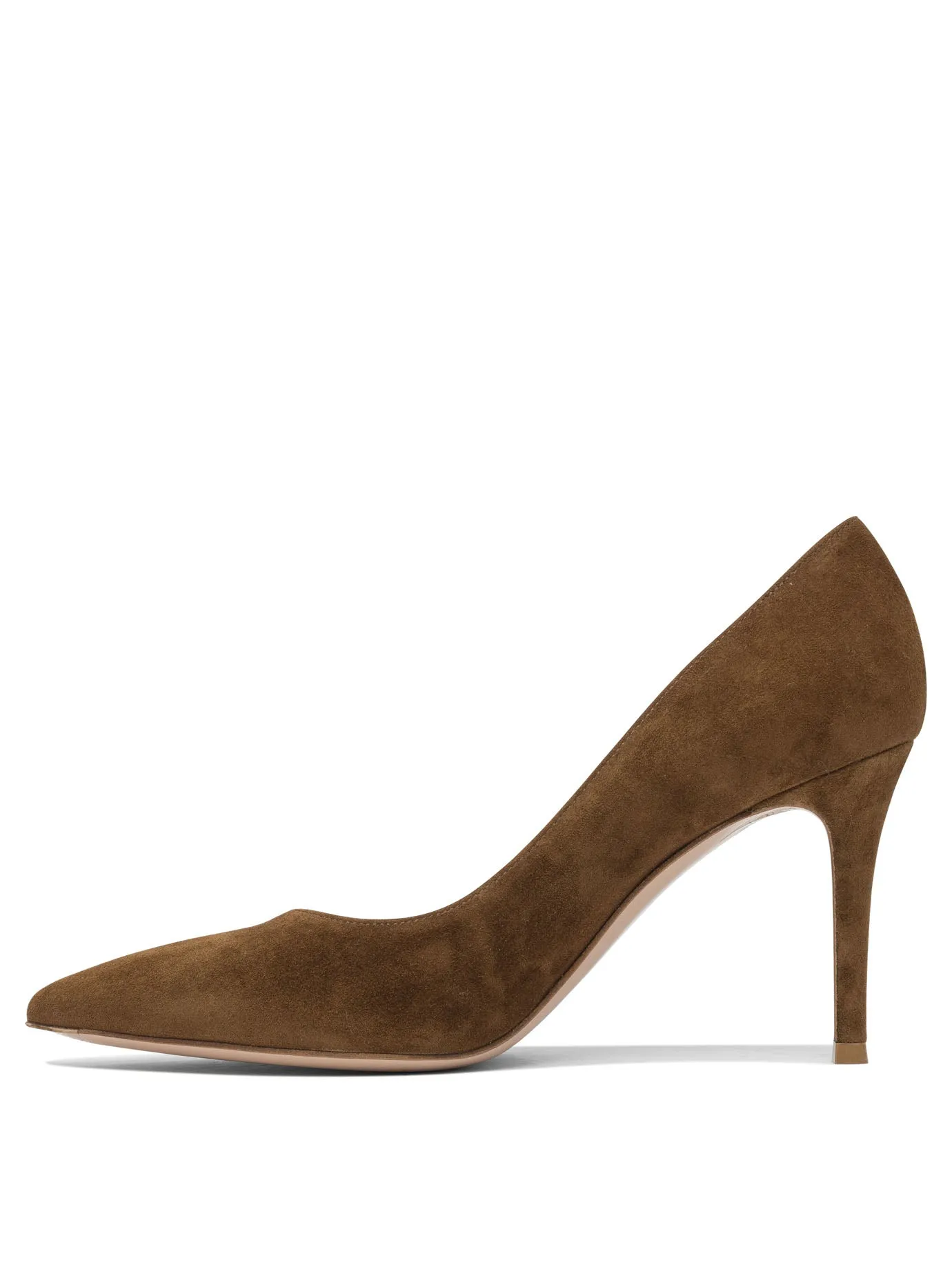 Gianvito 85 Mm Heeled Shoes Brown sold by Wanan Luxury product image thumbnail 3