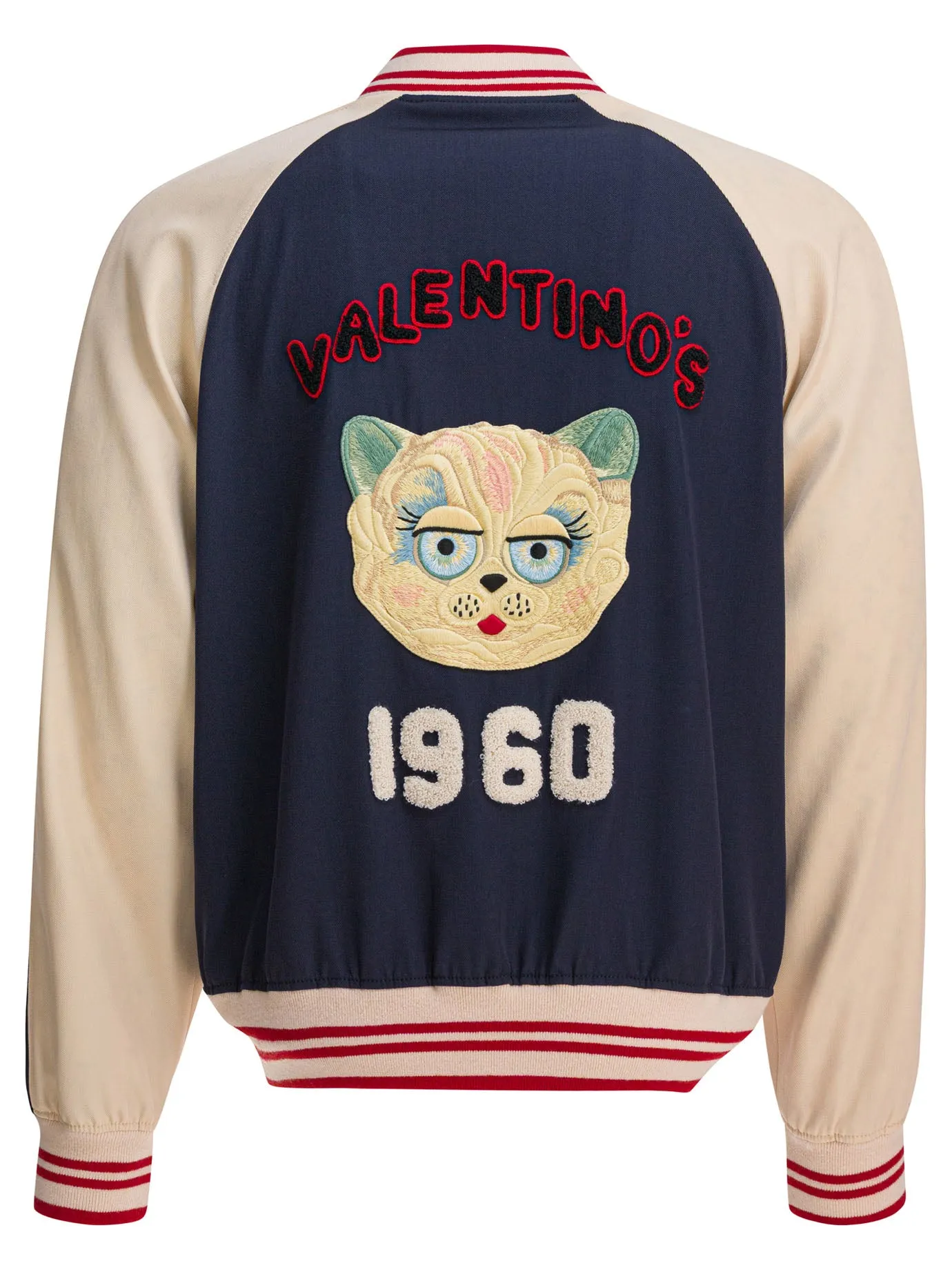 Virgin Wool Bomber Jacket Jackets And Coats Blue sold by Wanan Luxury product image thumbnail 2