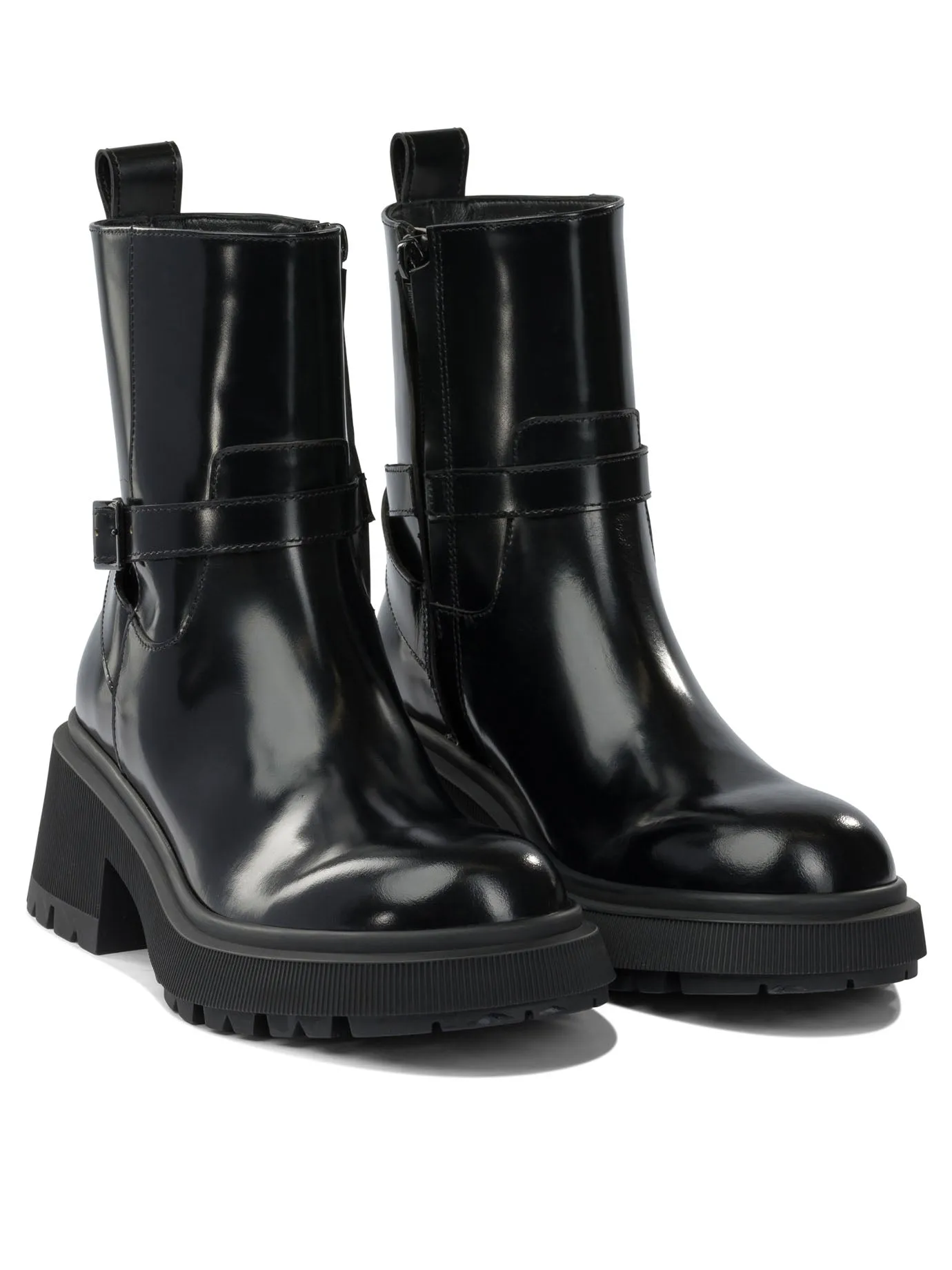 Conny Flat Ankle Boots Black sold by Wanan Luxury product image thumbnail 2