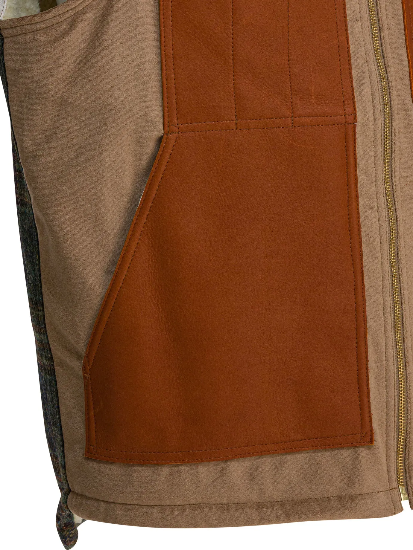 Sleeveless Wool Jacket Jackets And Coats Brown sold by Wanan Luxury product image thumbnail 4