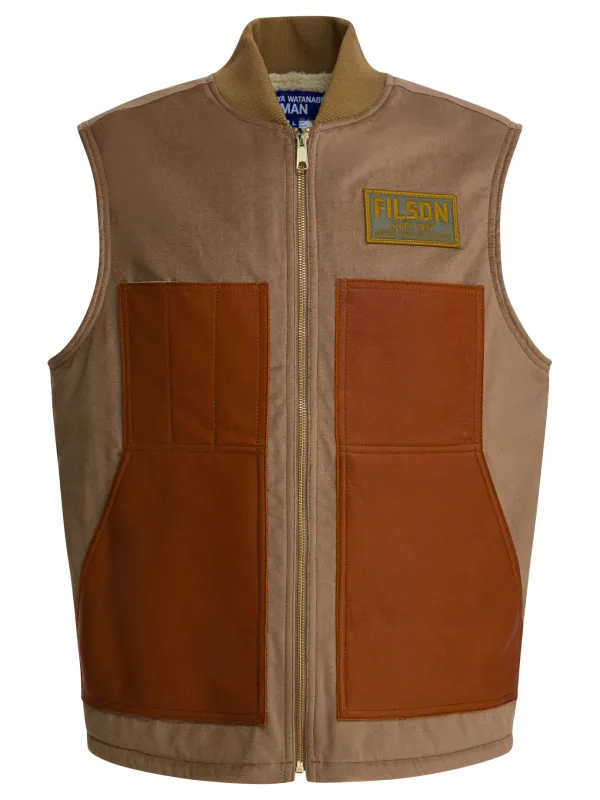 Sleeveless Wool Jacket Jackets And Coats Brown sold by Wanan Luxury