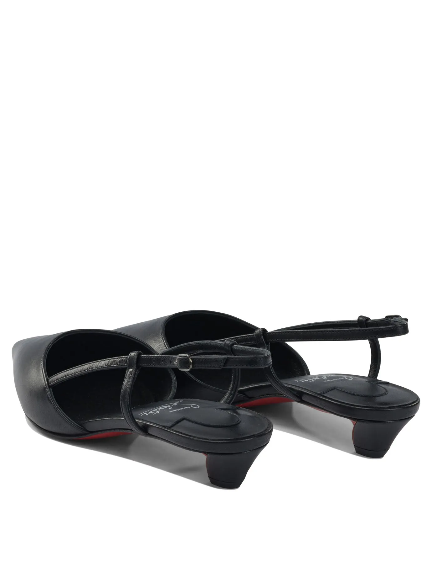 Heeled Shoes Black sold by Wanan Luxury product image thumbnail 4