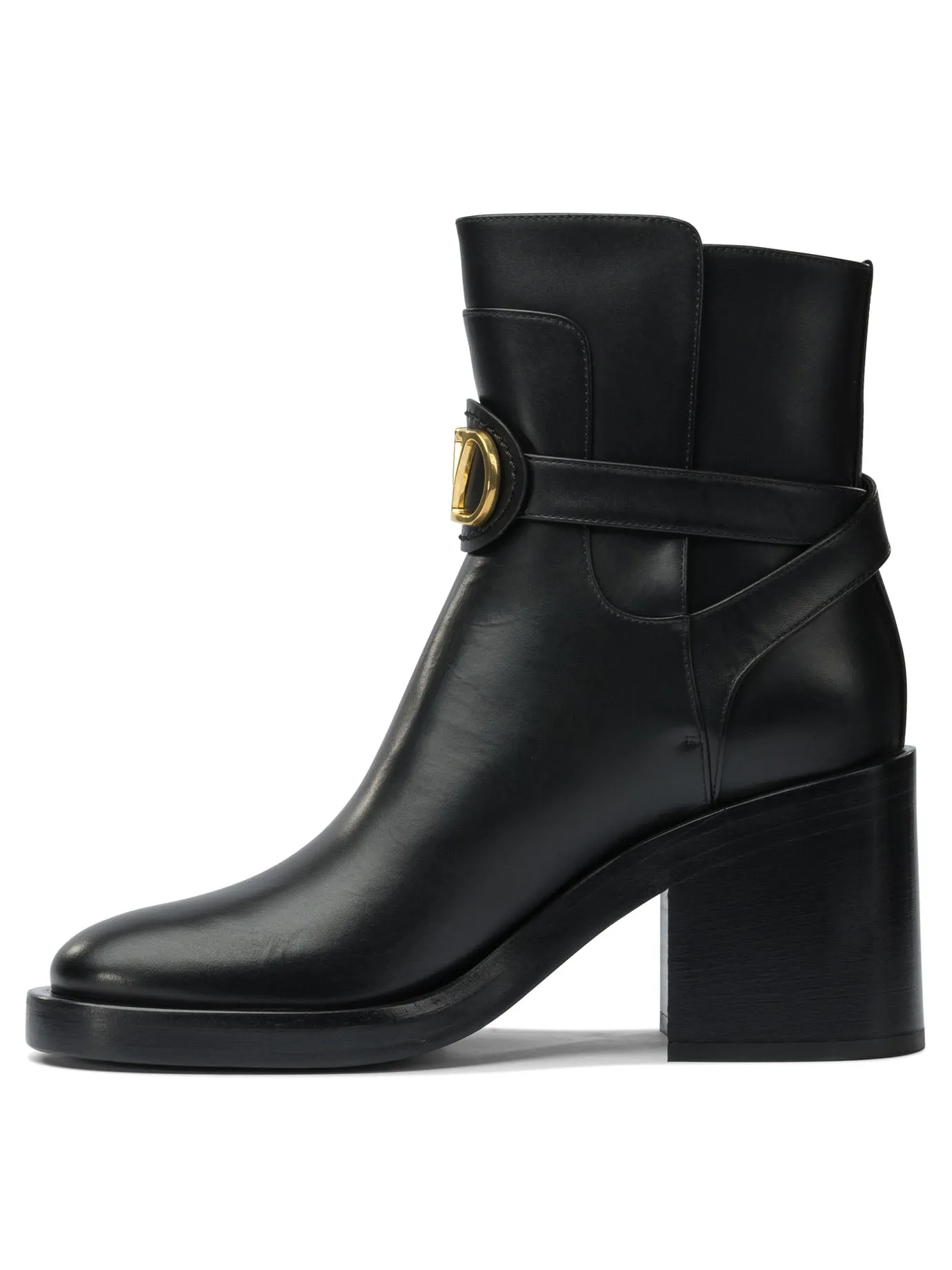 Vlogo Signature Ankle Boots Black sold by Wanan Luxury product image thumbnail 3