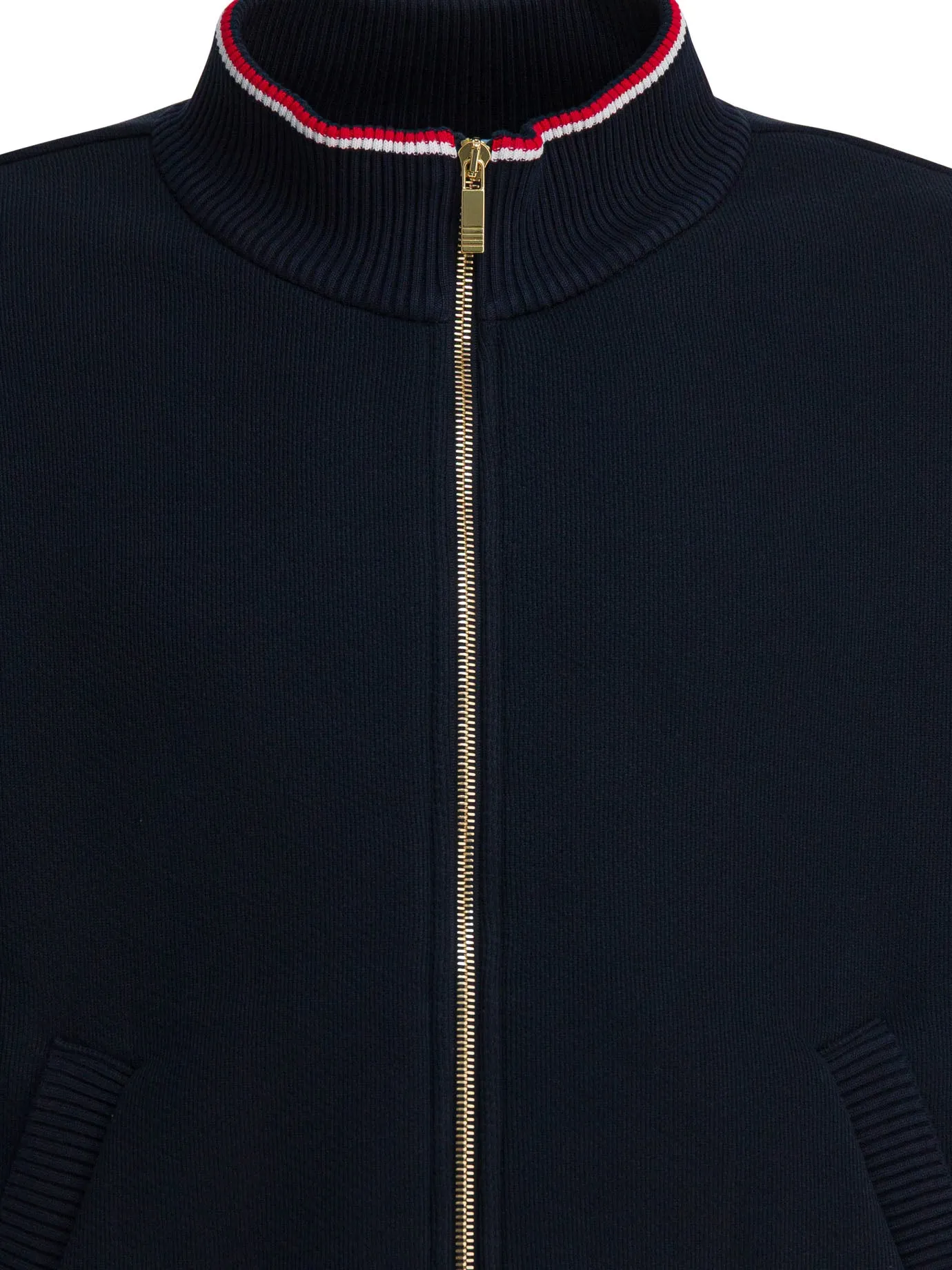 Zipper Sweatshirt Sweatshirts Blue sold by Wanan Luxury product image thumbnail 3