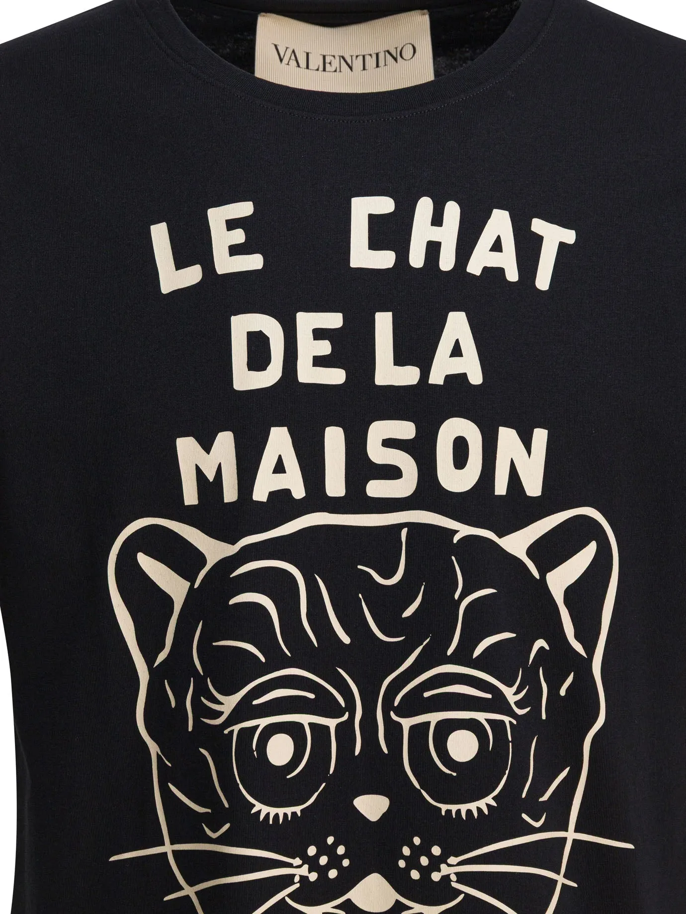 Le Chat De La Maison T-Shirts Black sold by Wanan Luxury product image thumbnail 3