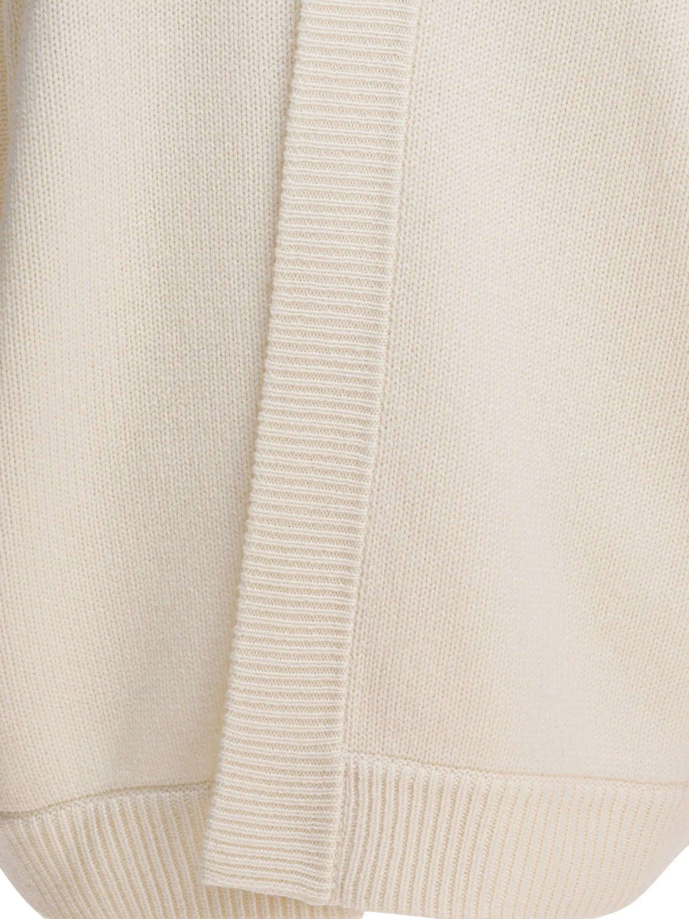 Wool And Cashmere Cardigan Knitwear White sold by Wanan Luxury product image thumbnail 3