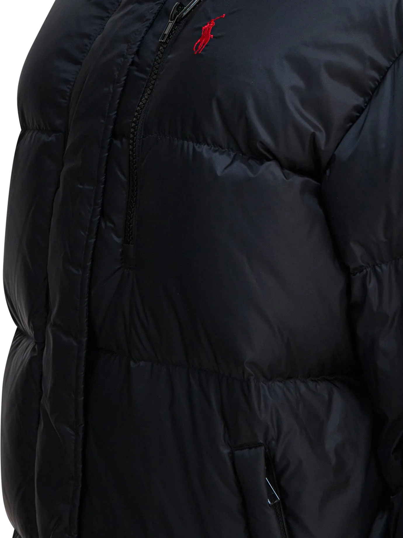 Down Jacket With Logo Jackets And Coats Black sold by Wanan Luxury product image thumbnail 4