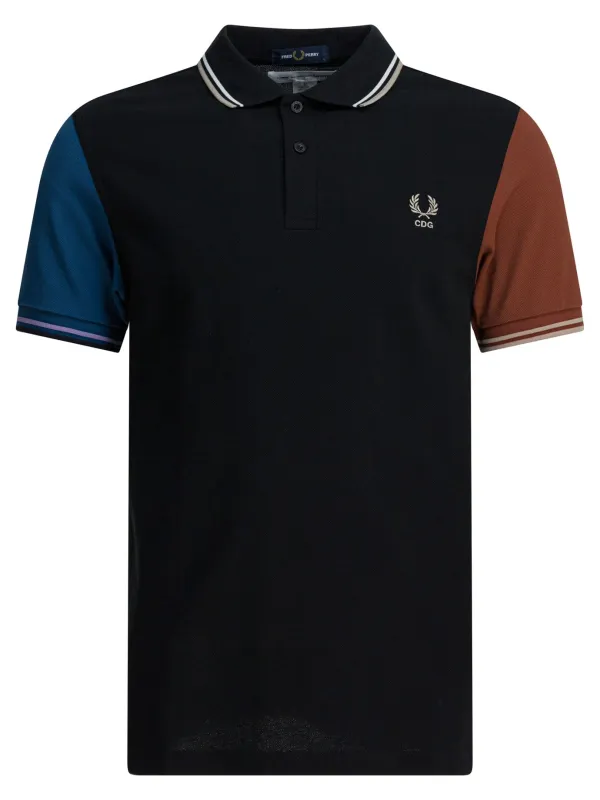 Comme Des GarçOns X Fred Perry Polo Shirts Black made by Wanan Luxury