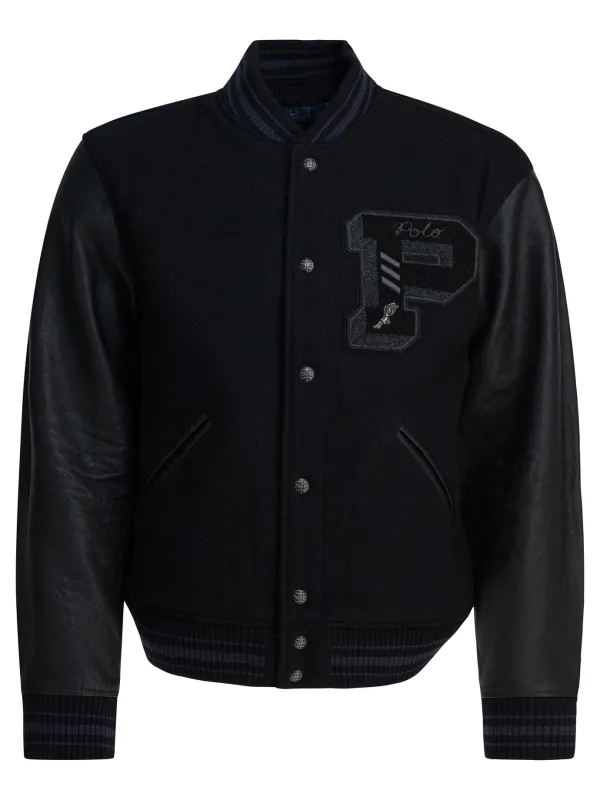 Letterman Jackets And Coats Black sold by Wanan Luxury