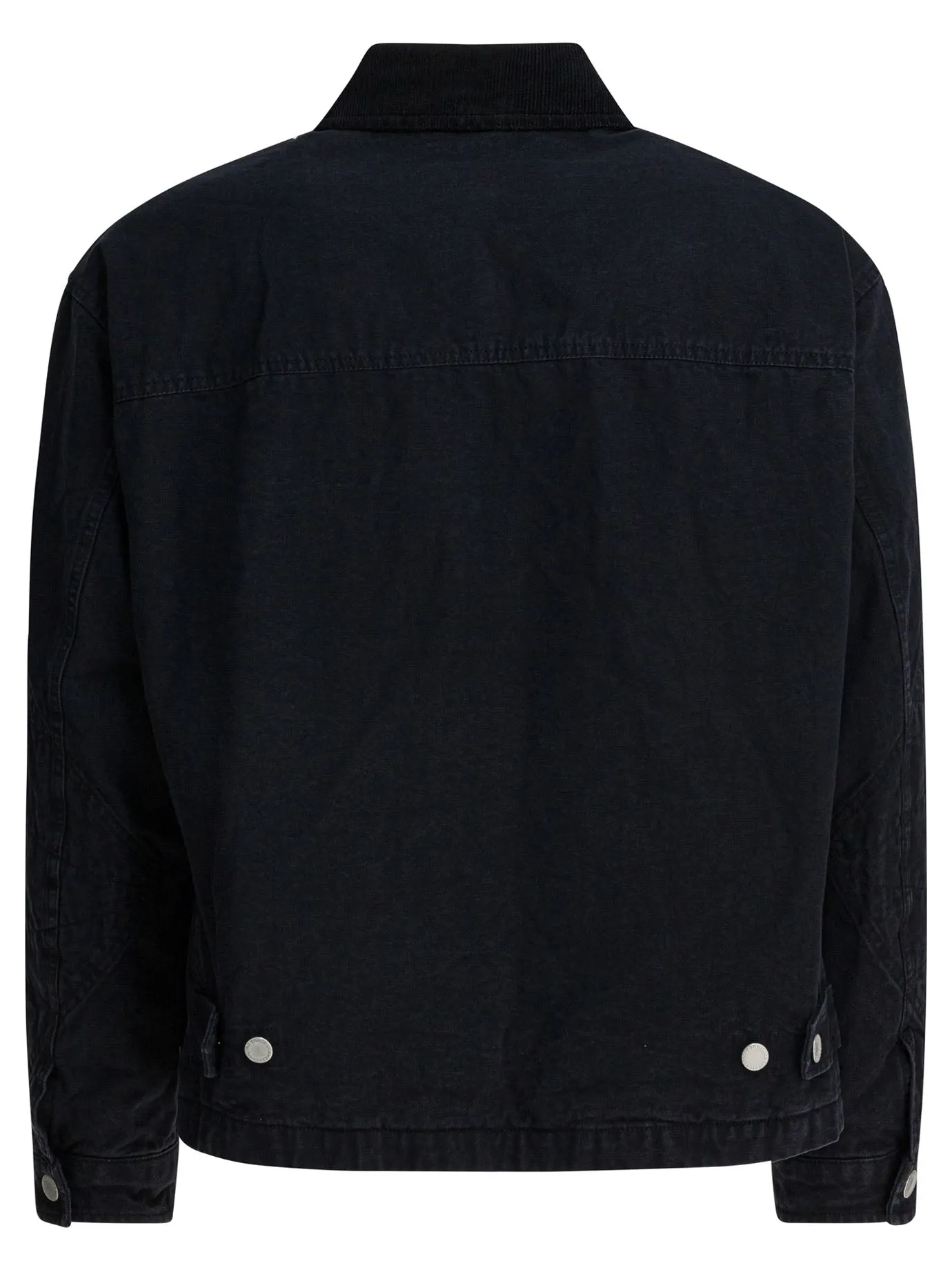 Denim Jacket With Zipper Jackets And Coats Black sold by Wanan Luxury product image thumbnail 2