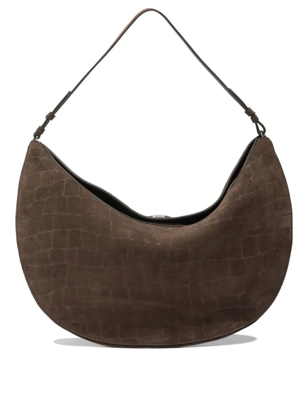 Le Sac Ovalo Shoulder Bags Brown sold by Wanan Luxury