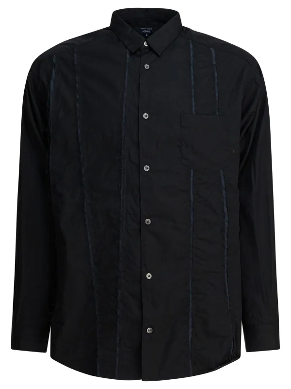 Casual Cotton Shirt Shirts Black sold by Wanan Luxury