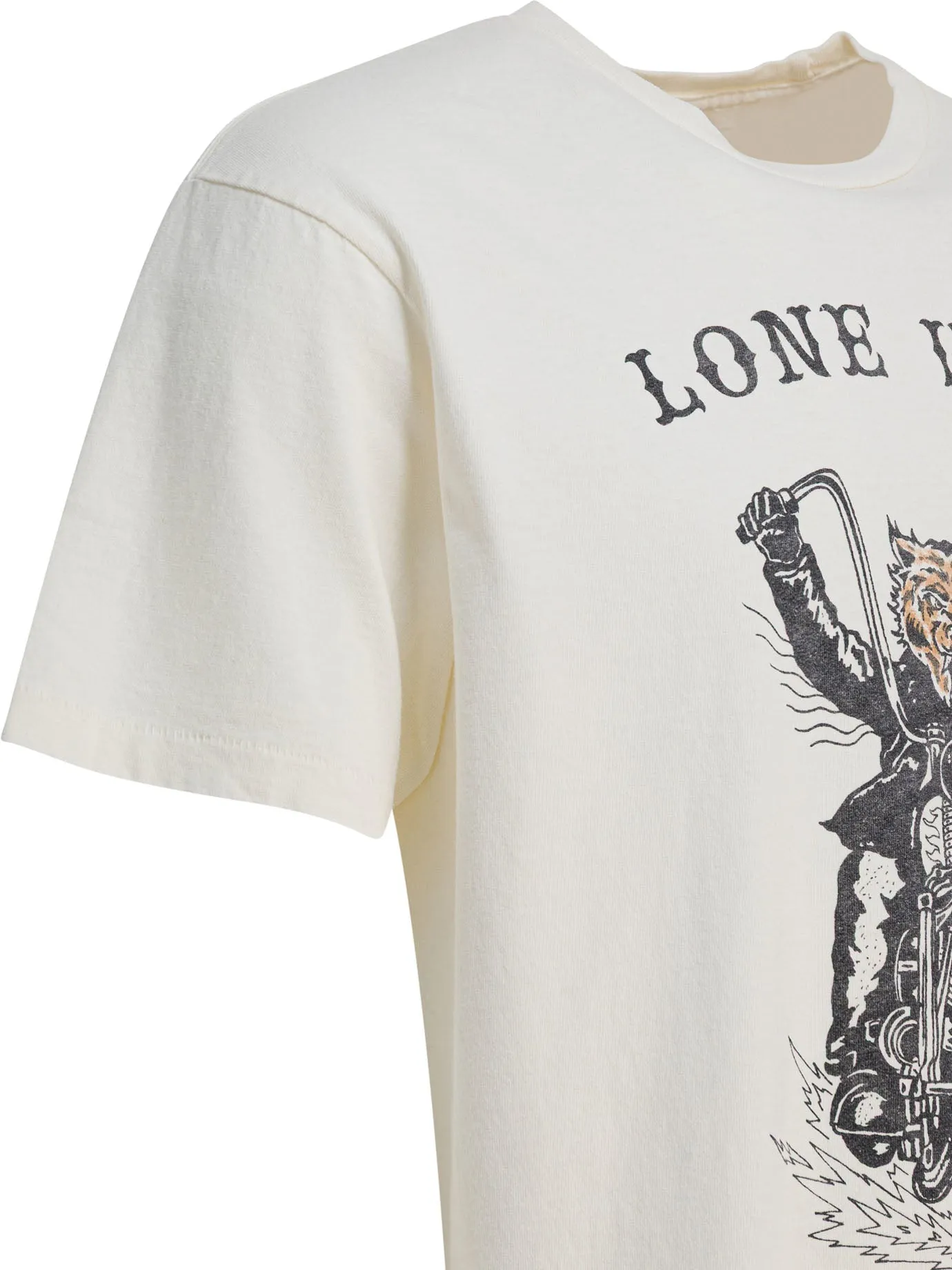 Lone Wolf T-Shirts White sold by Wanan Luxury product image thumbnail 4