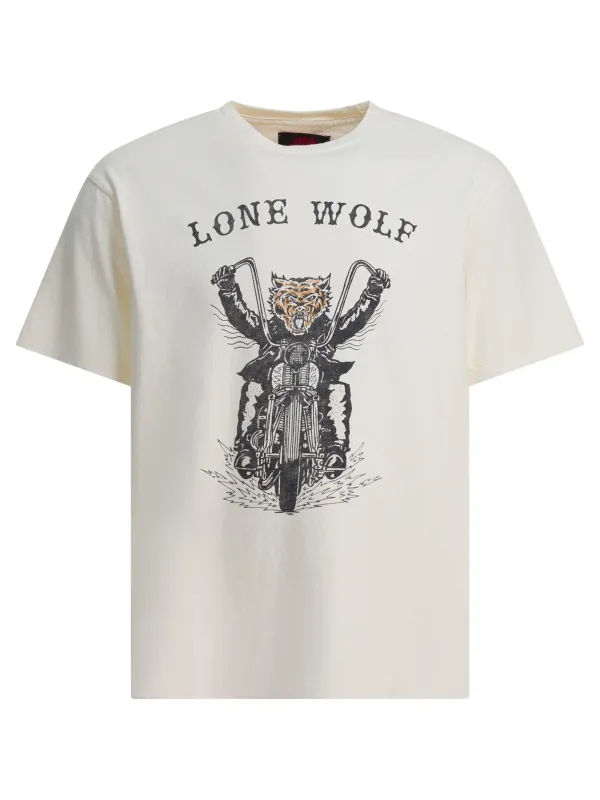 Lone Wolf T-Shirts White made by Gallery Dept.