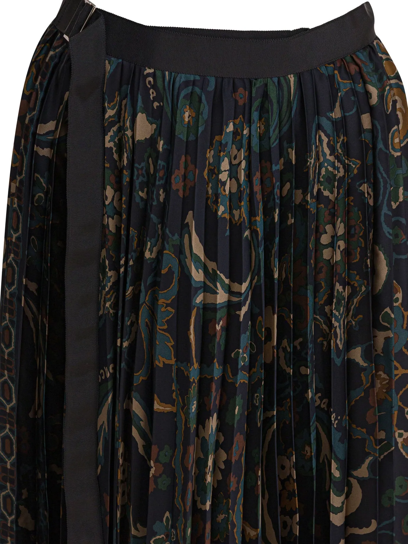 Floral Print Skirt Skirts Blue sold by Wanan Luxury product image thumbnail 3