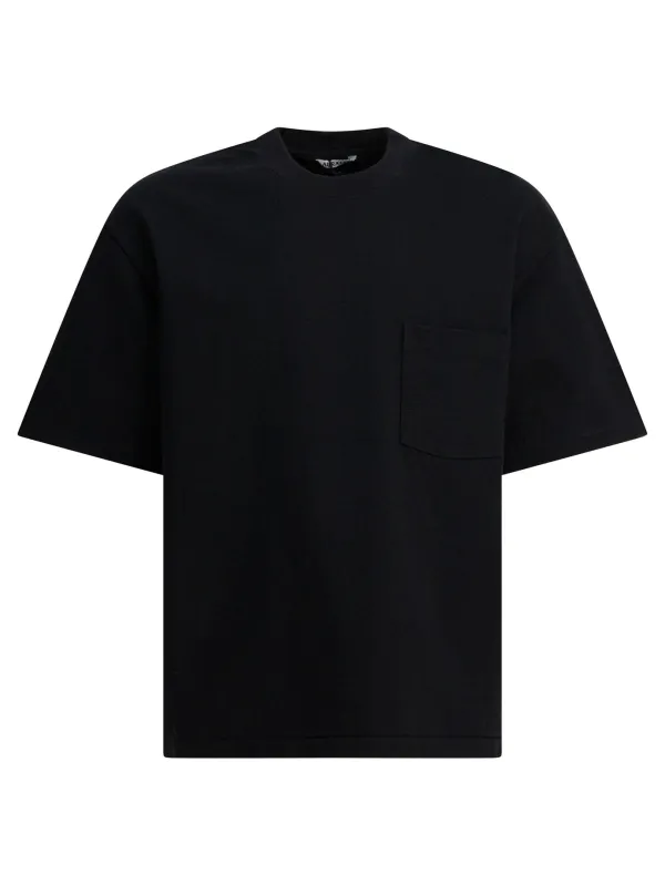 Cotton T-Shirt T-Shirts Black made by Auralee