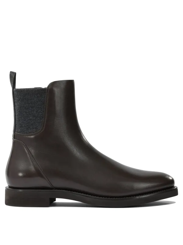Chelsea Boot Ankle Boots Brown sold by Wanan Luxury