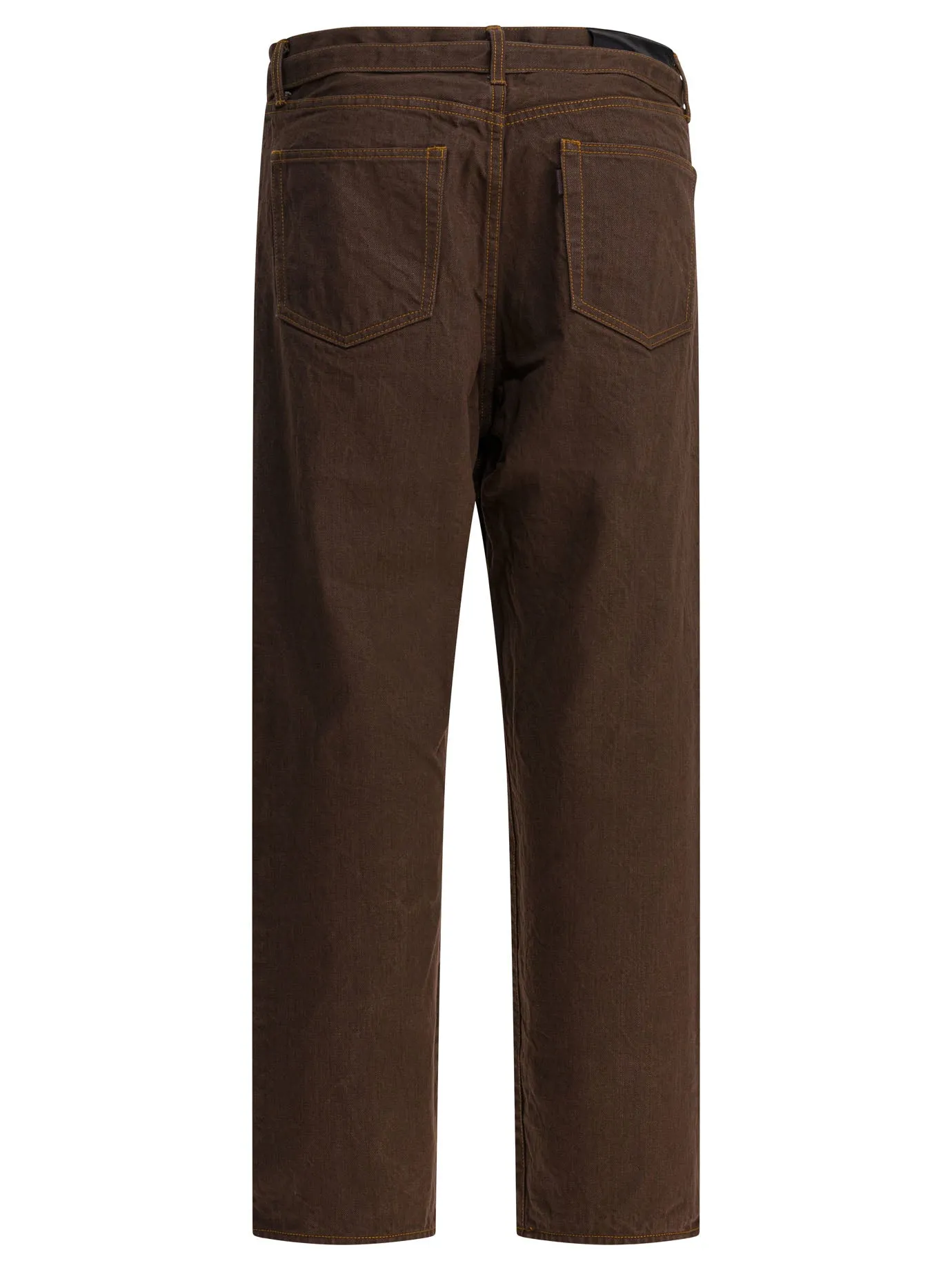 Relaxed Fit Jeans Brown sold by Wanan Luxury product image thumbnail 2