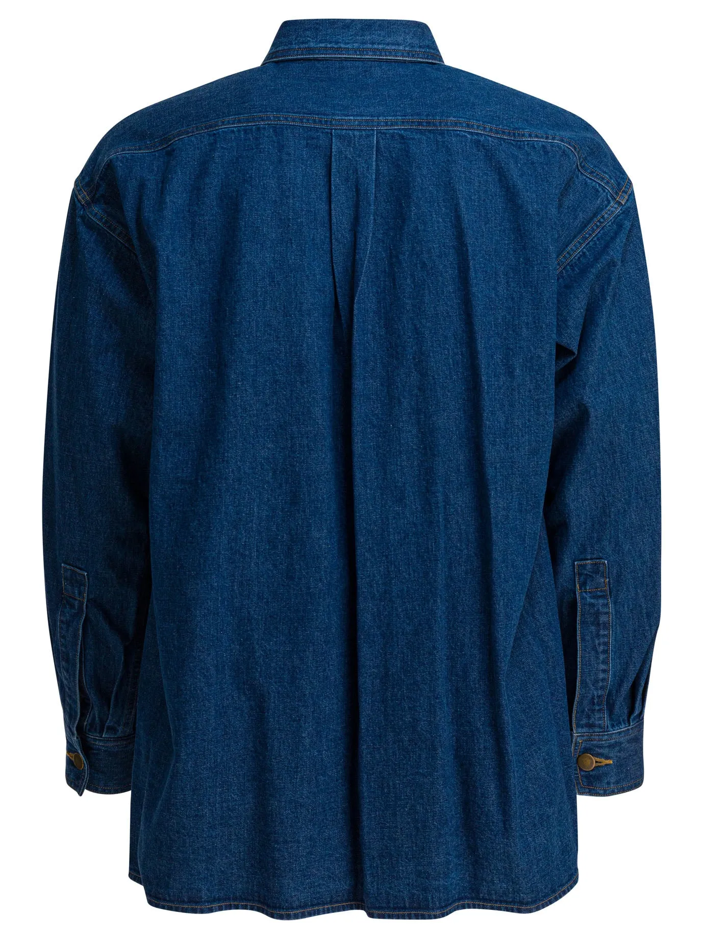 Selvedge Oz Shirts Blue sold by Wanan Luxury product image thumbnail 2