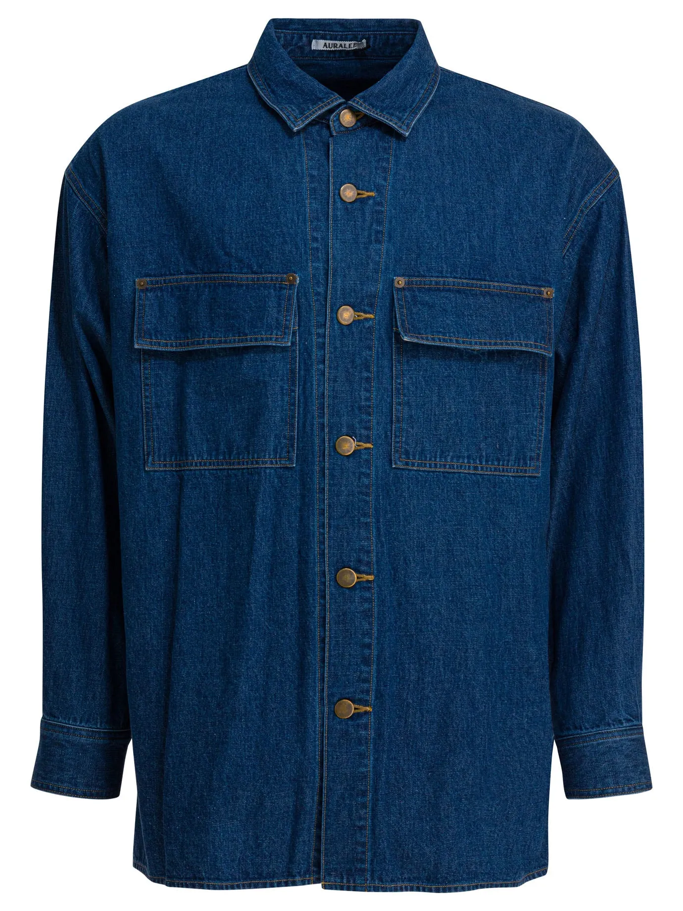 Selvedge Oz Shirts Blue sold by Wanan Luxury