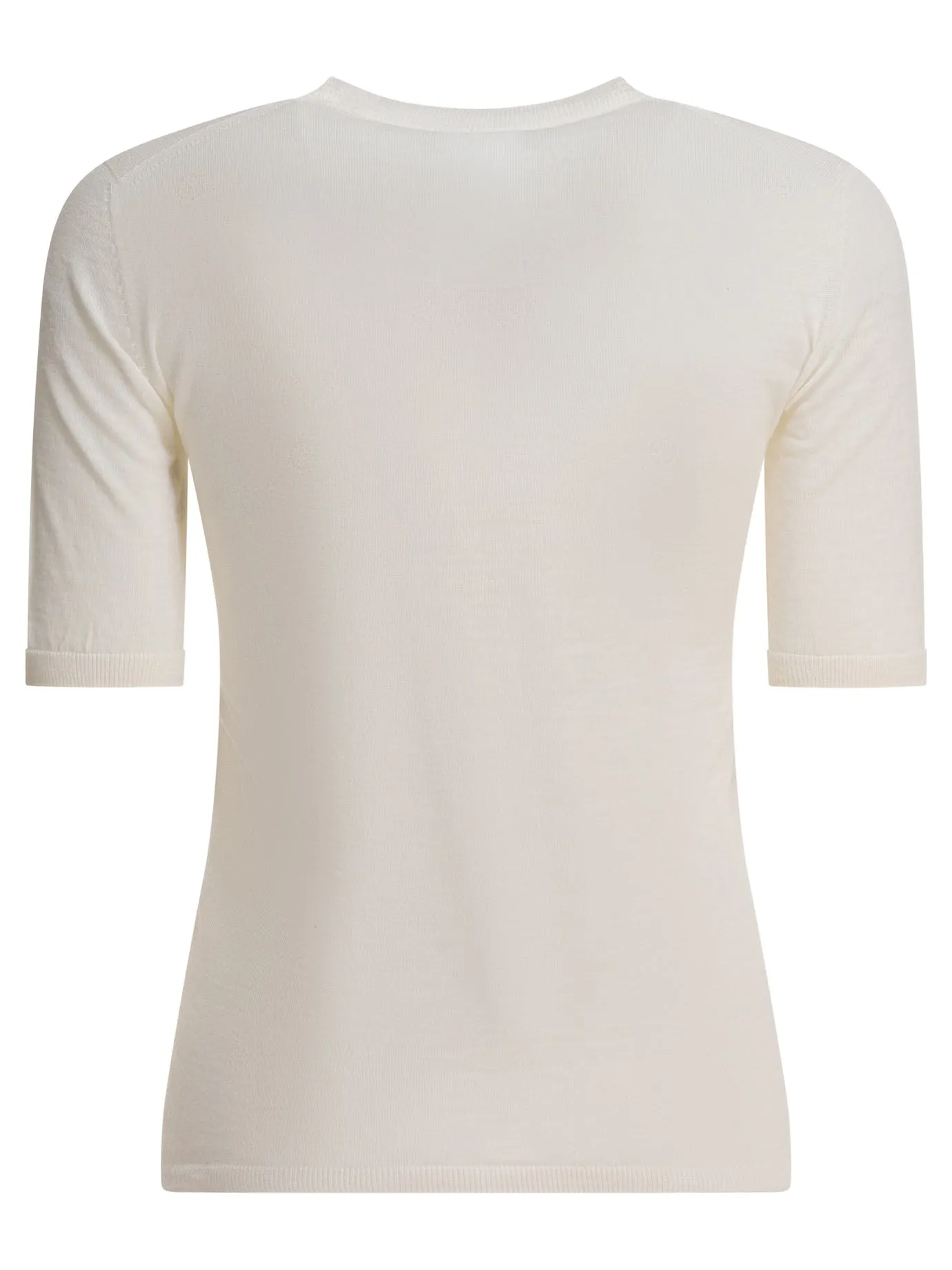 Basic Wool Sweater T-Shirts White sold by Wanan Luxury product image thumbnail 2