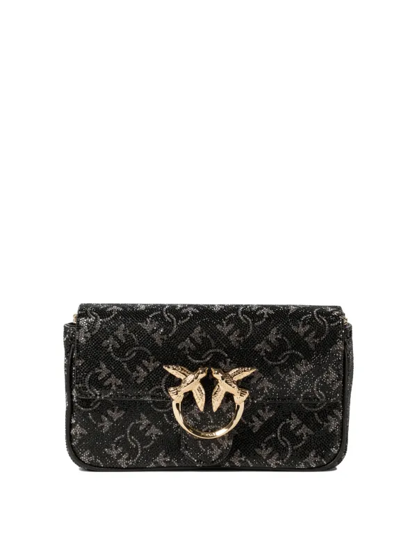 Love One Pocket Crossbody Bags Black sold by Wanan Luxury