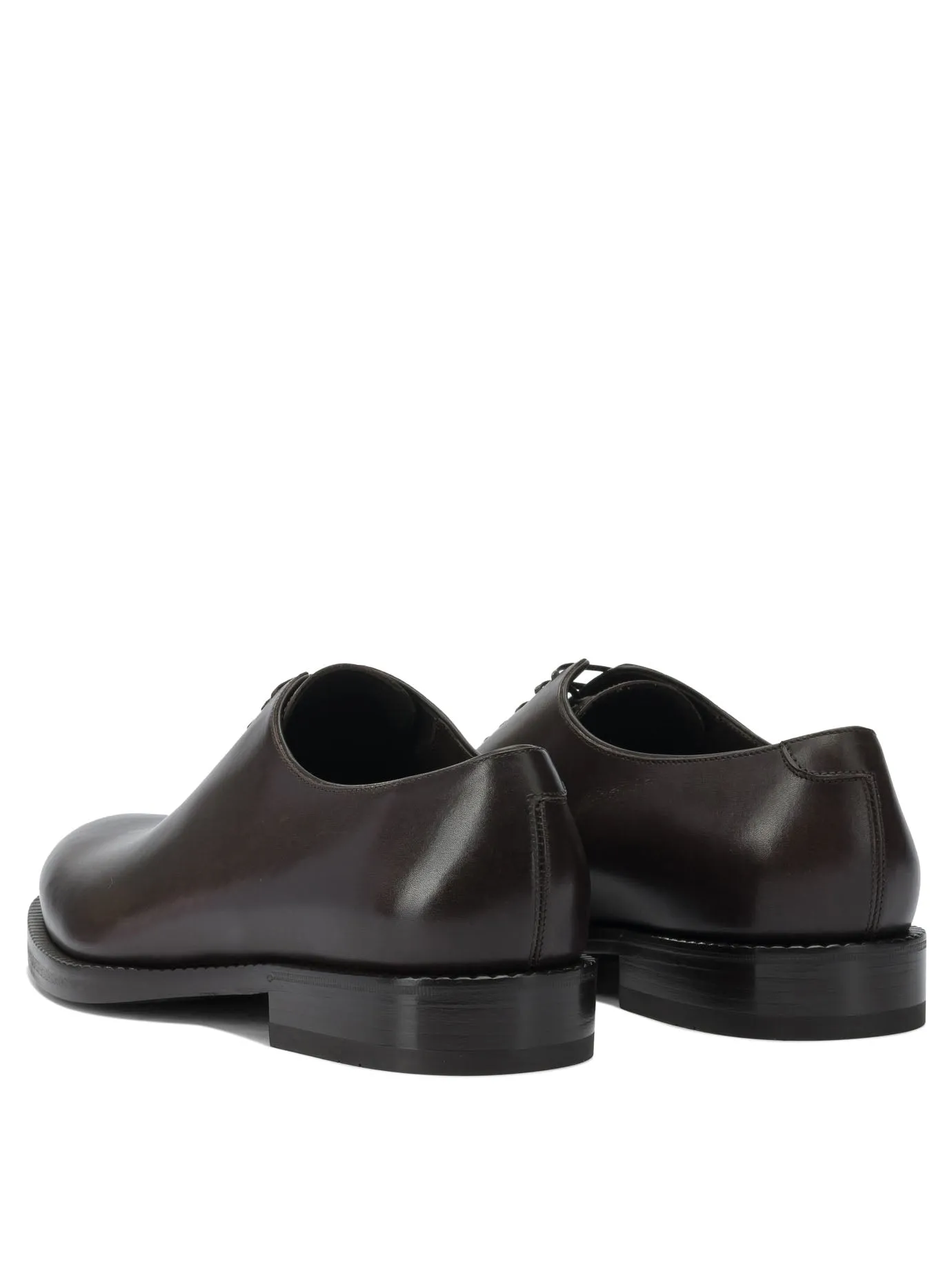 Oxford Lace-Up Shoes Brown sold by Wanan Luxury product image thumbnail 4