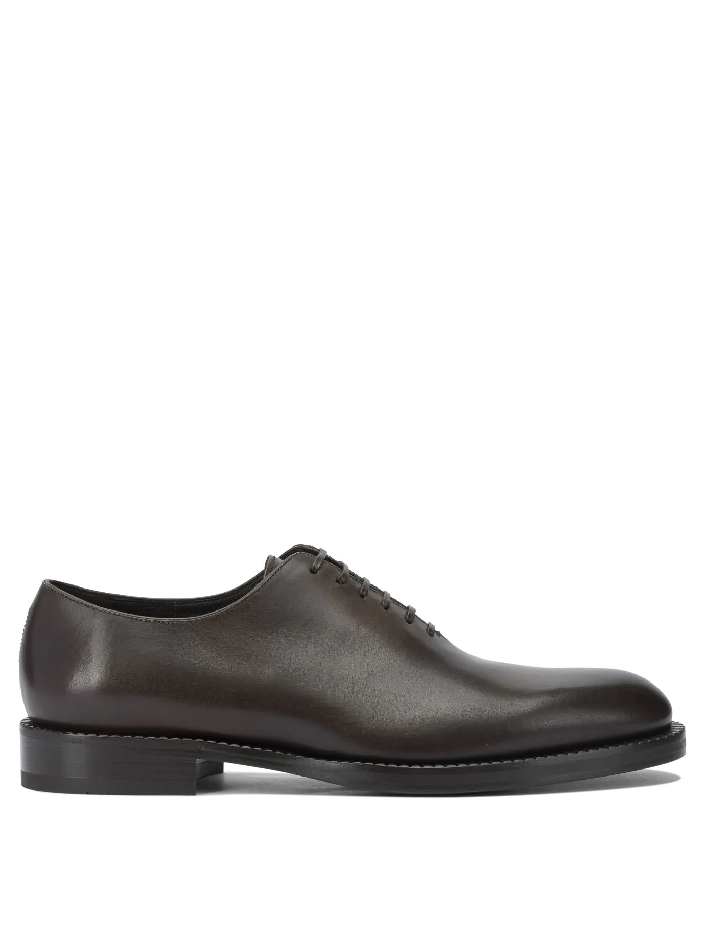 Oxford Lace-Up Shoes Brown sold by Wanan Luxury