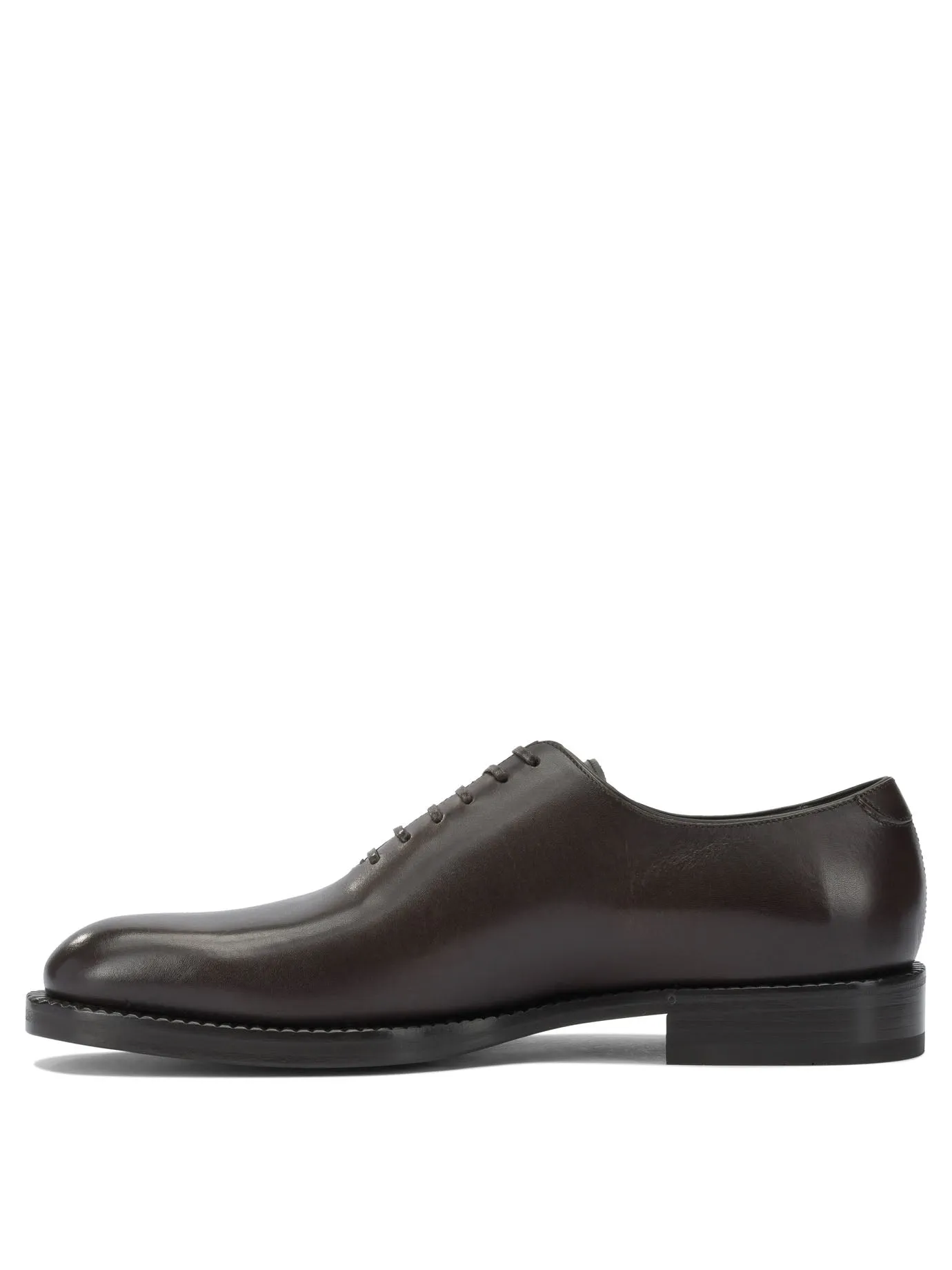 Oxford Lace-Up Shoes Brown sold by Wanan Luxury product image thumbnail 3