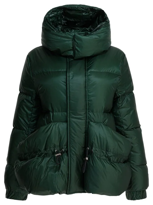 Quilted Nylon Down Jacket Jackets And Coats Green sold by Wanan Luxury